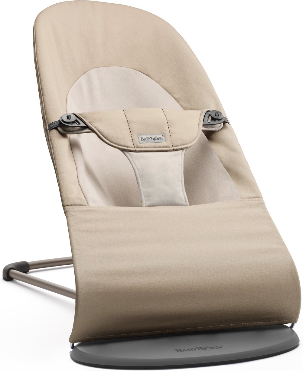 BabyBjörn Bouncer Balance pehme kootud melange lapsehoidja, khaki/beež