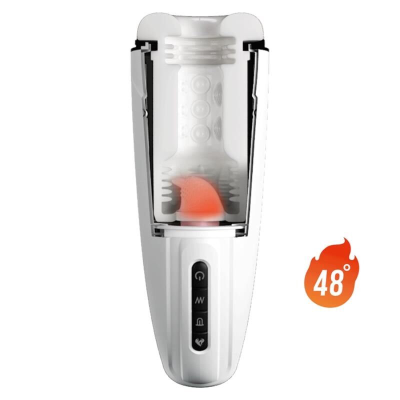 MARISSA MALE MASTURBATOR VIBRATION, HEAT, VOICE AND STIMULATING WAVES