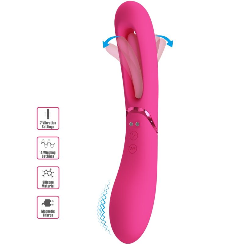 LEXIE G-SPOT VIBRATOR 7 VIBRATIONS PINK