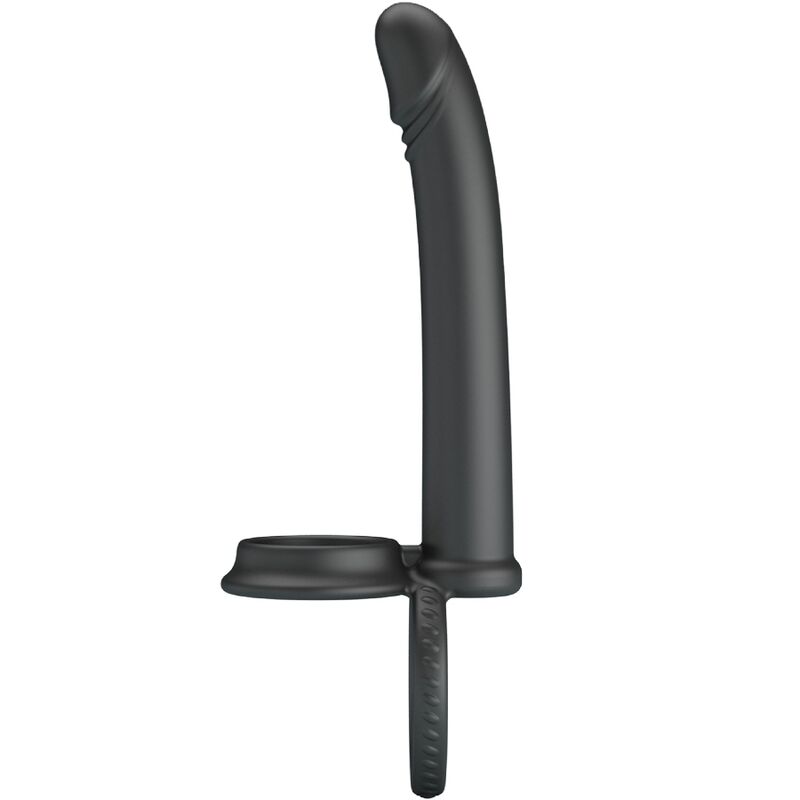 DILLION DOUBLE PENETRATION DOUBLE COCK RING BLACK