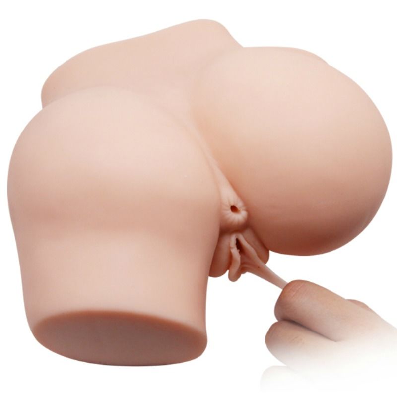 BUTT WITH REALISTIC VAGINA AND ANUS AND VIBRATION