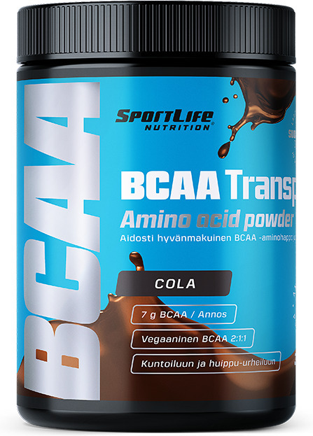 SportLife Pro Series BCAA Cola treeningjook, 300 g
