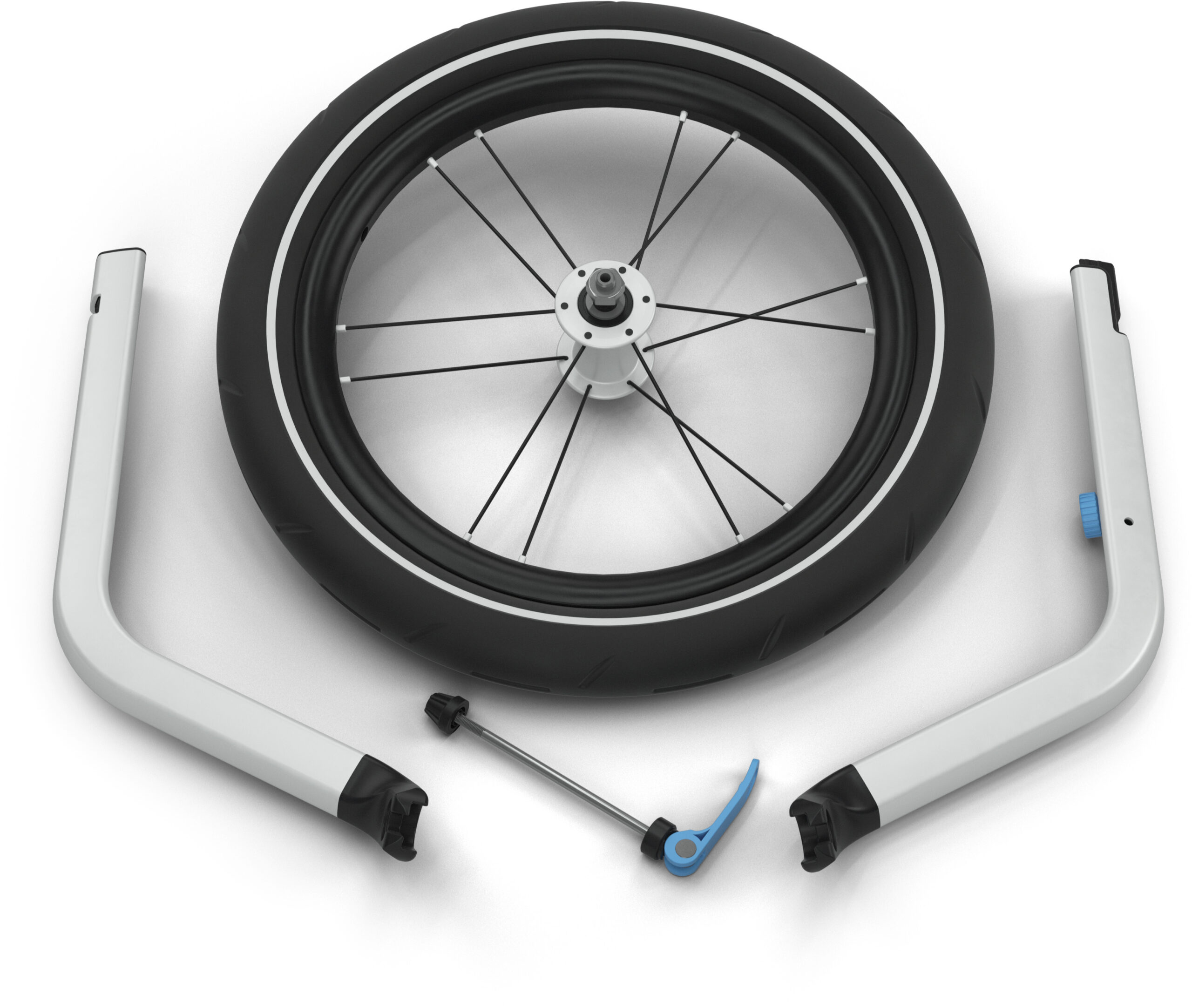 Thule Chariot Jog Kit ühekordne teisenduskomplekt lapsekandekotist jooksukäruks