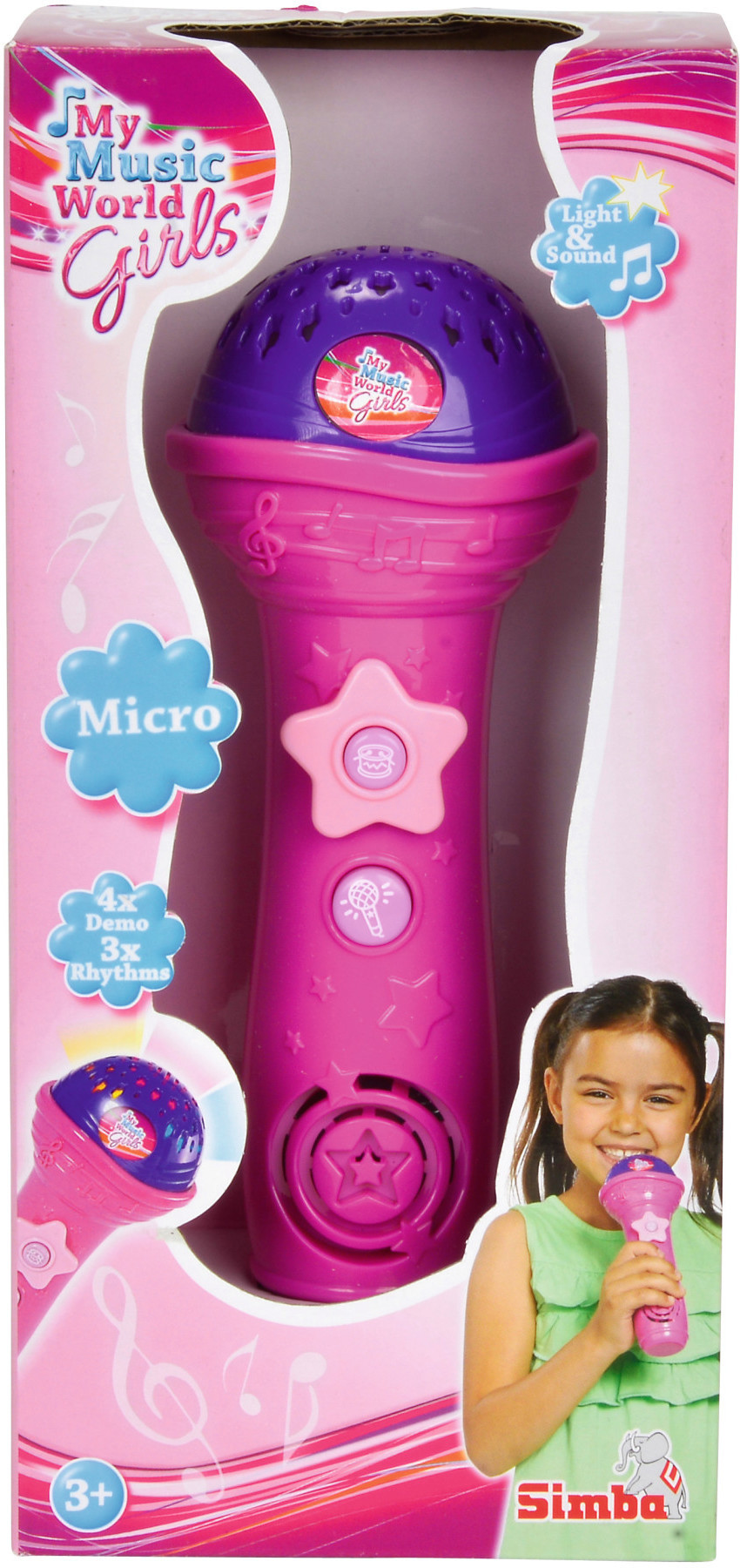 Simba Girls - Shining Micro mikrofon