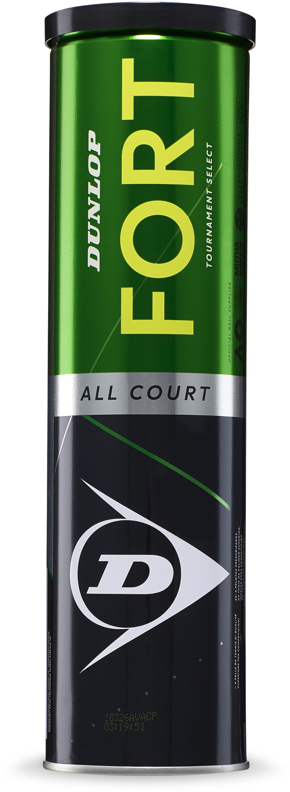 Dunlop Fort All Court tennisepallid, 4 tk