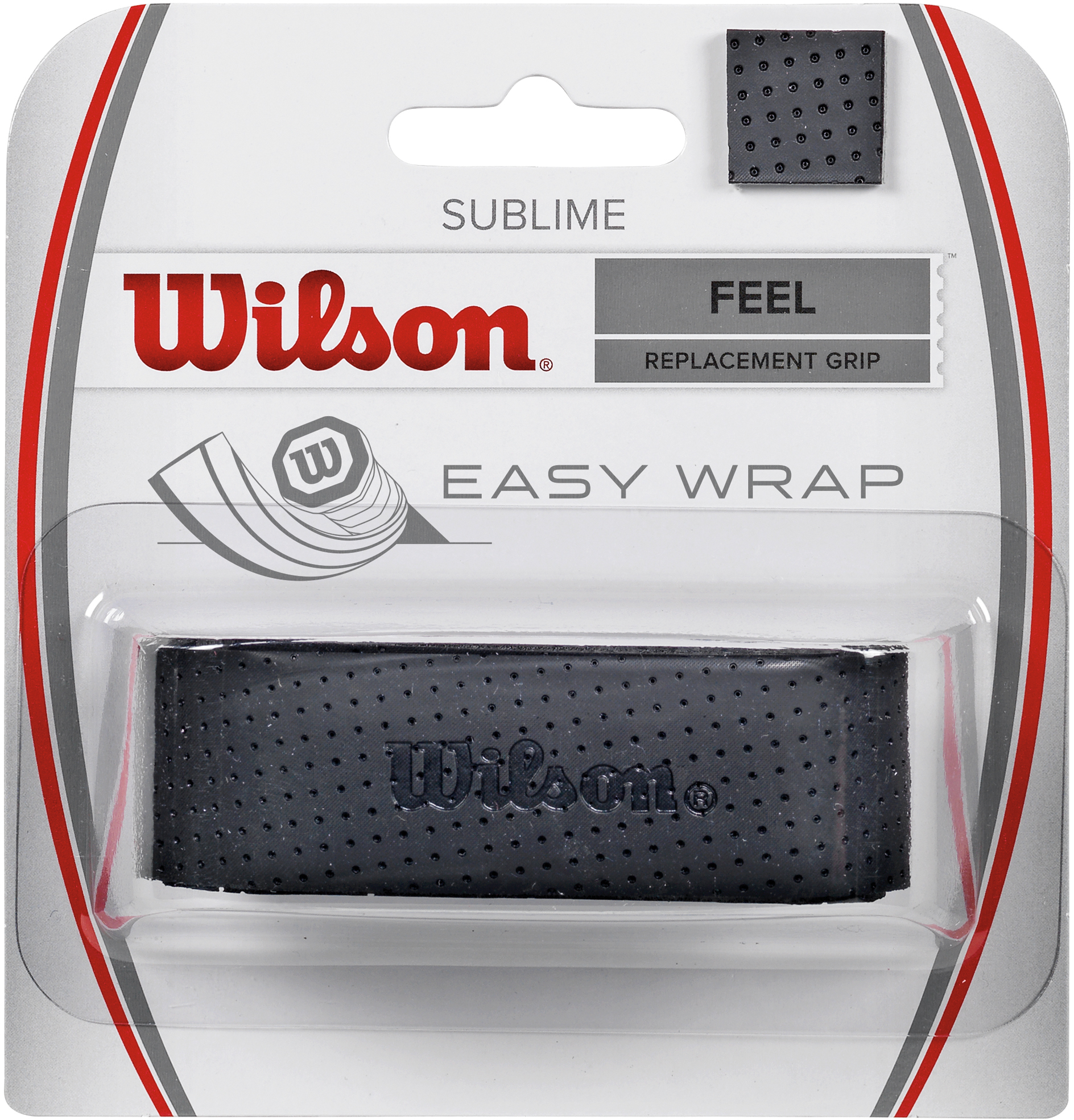 Wilson Sublime Grip, must, 1 tk