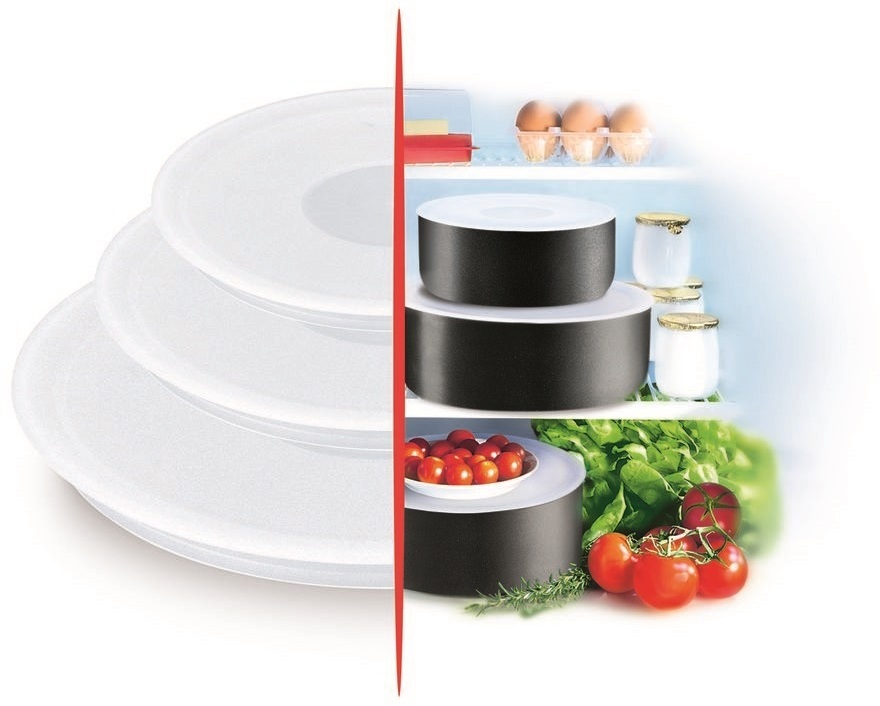 Tefal Ingenio plastkaaned 16+18+20 cm (komplekt)