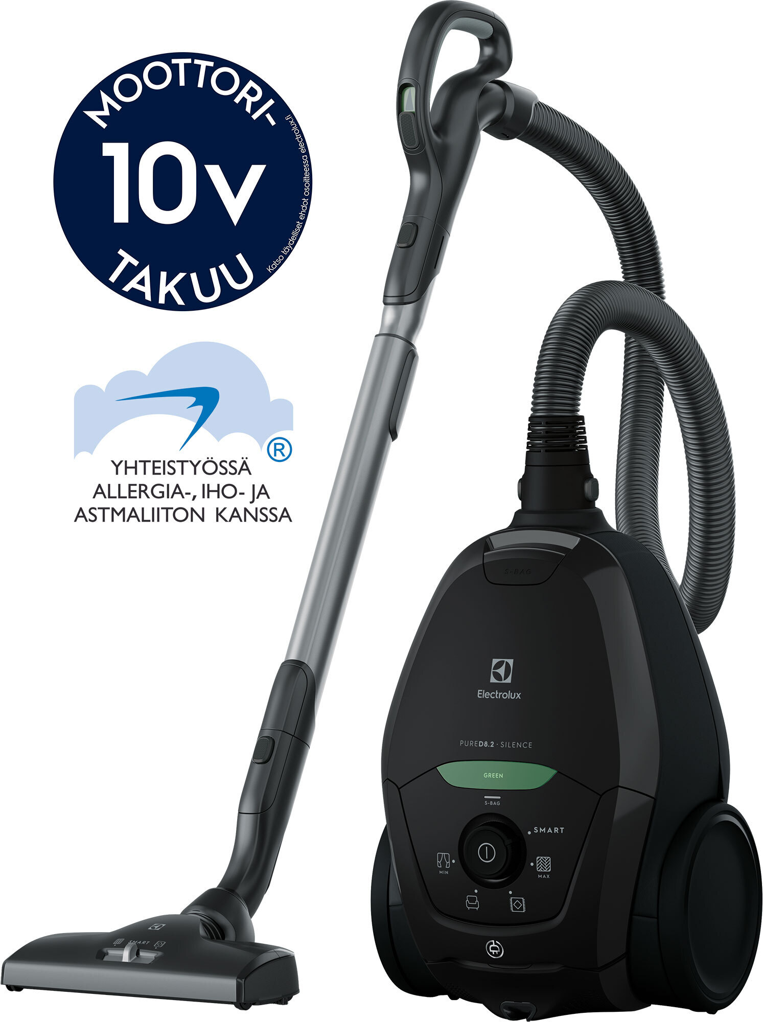 Electrolux Pure D8.2 PD82-GREEN tolmuimeja