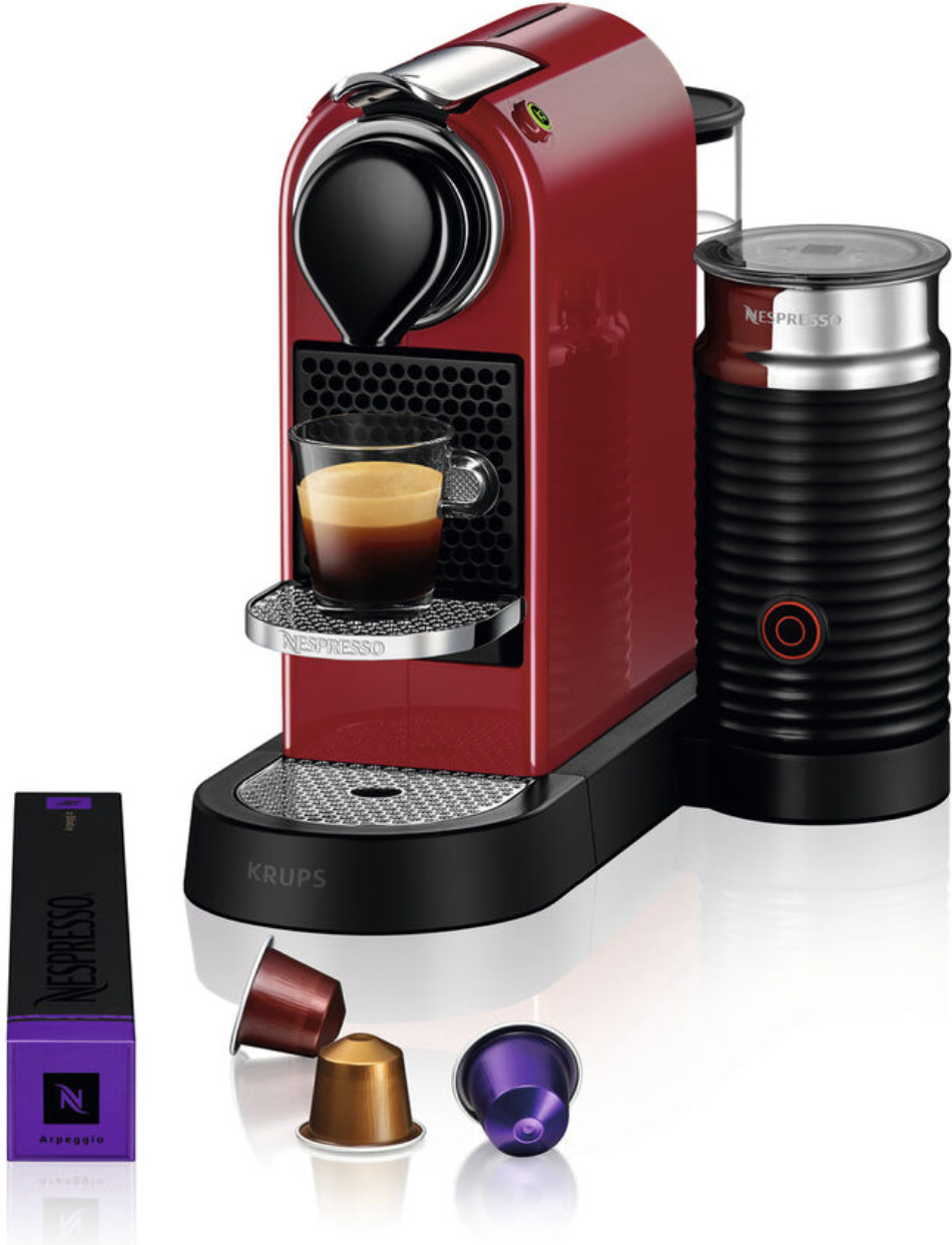 Nespresso Citiz & Milk kapslimasin, punane