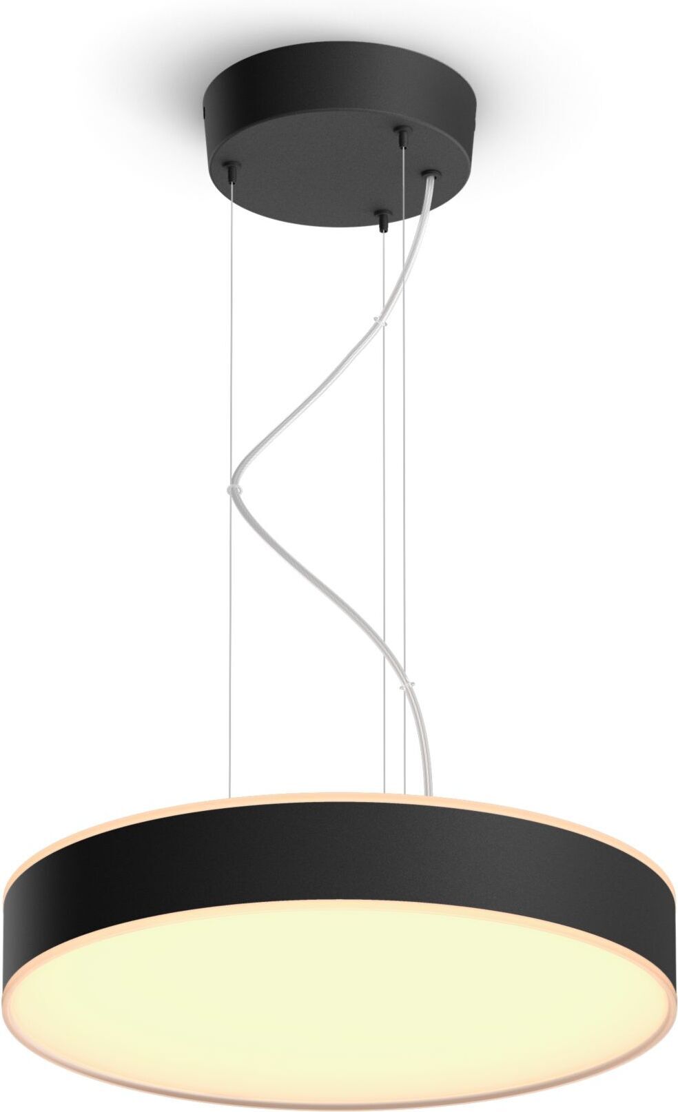 Philips Hue Enrave valge Ambiance nutikas rippvalgusti, must