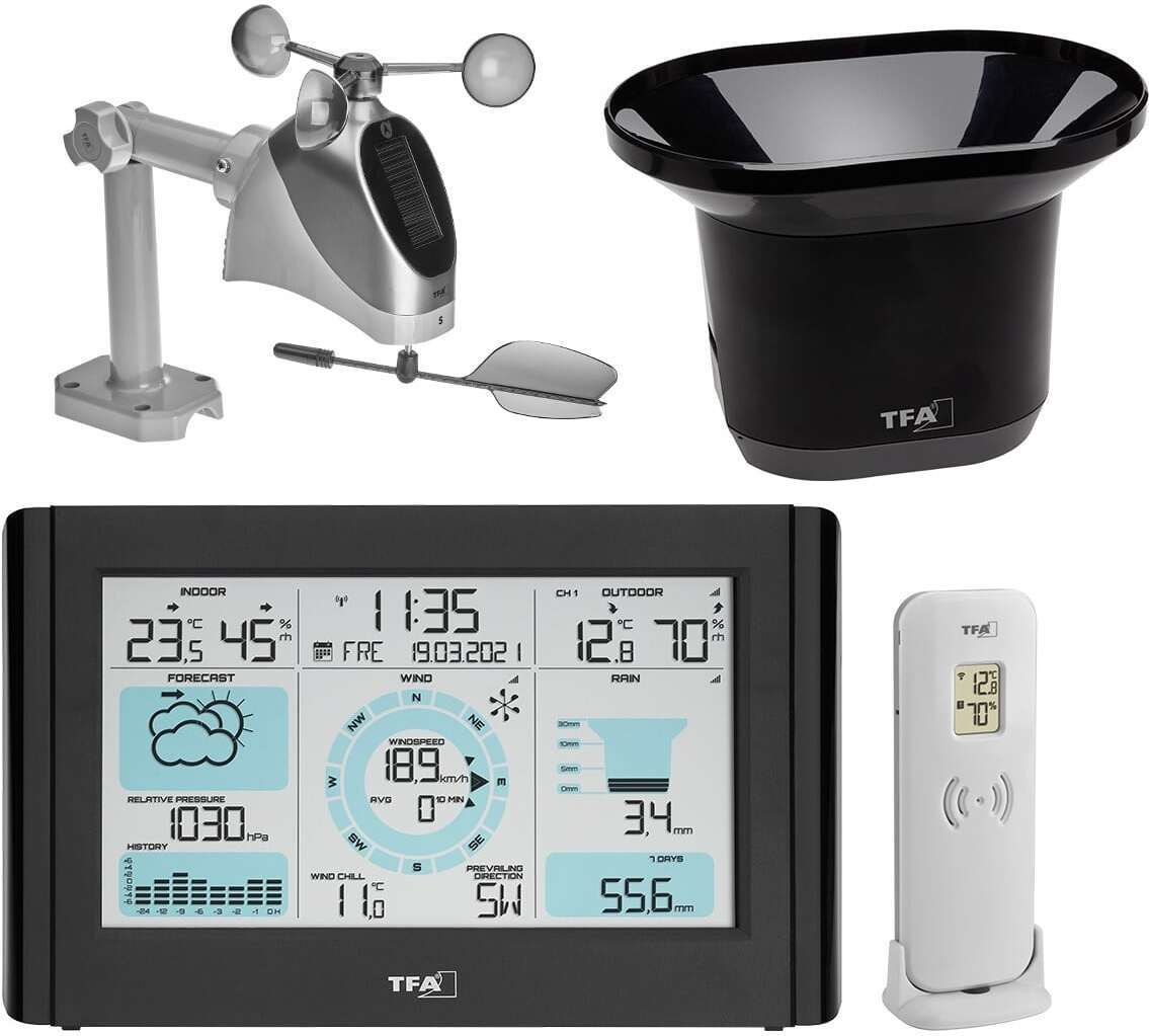 Finnish Thermometer 7870 traadita ilmajaam, 3 kanalit