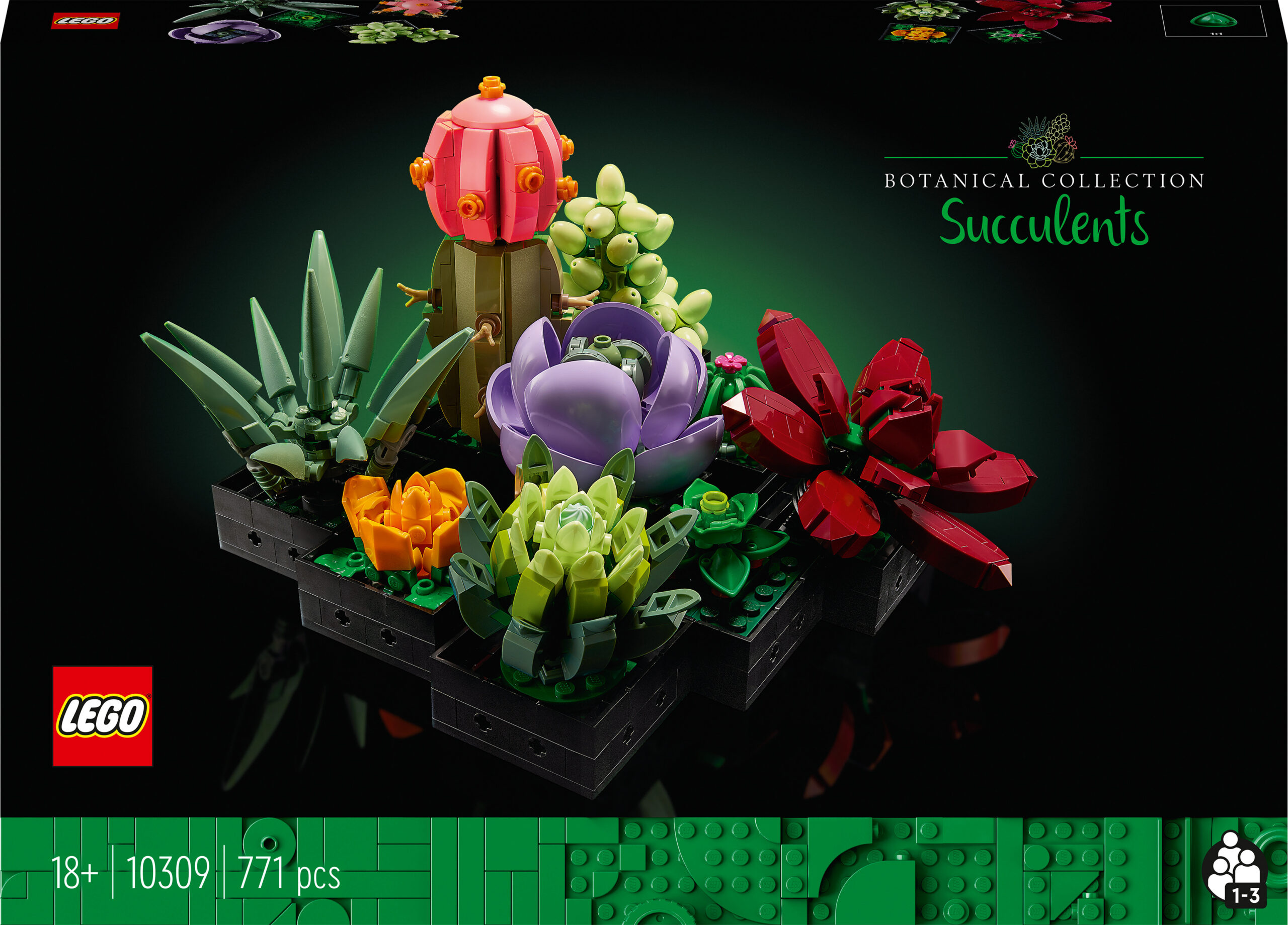 LEGO Botanical 10309 - Sukulendid