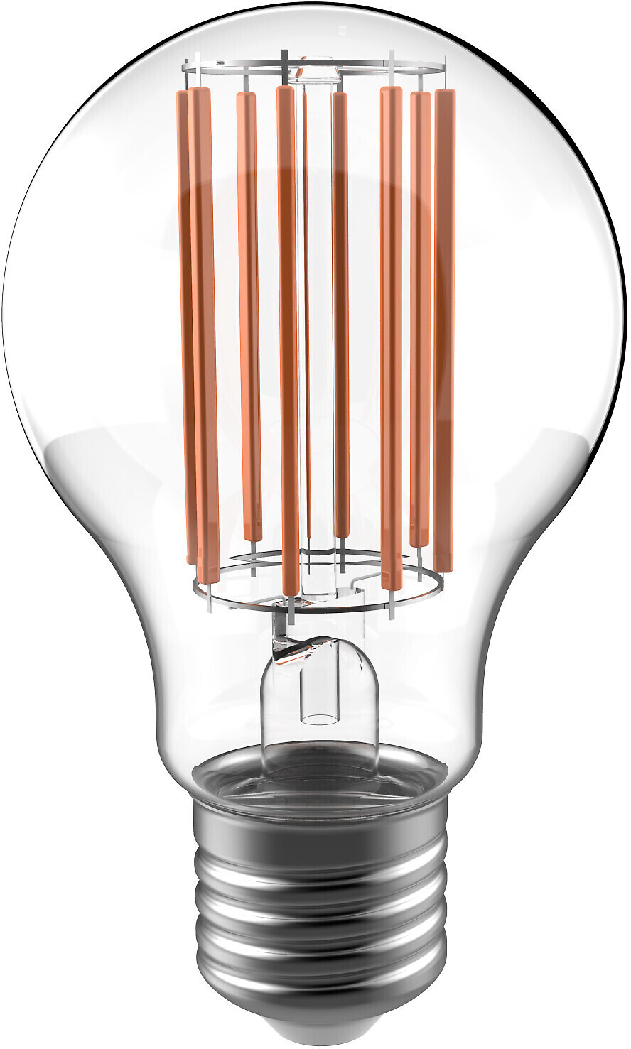 Airam LED A60 pirn, E27, 4000K, 806lm, läbipaistev kuppel