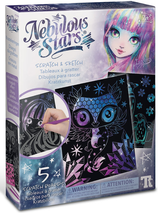 Nebulous Starsi kraapimis- ja visandikomplekt