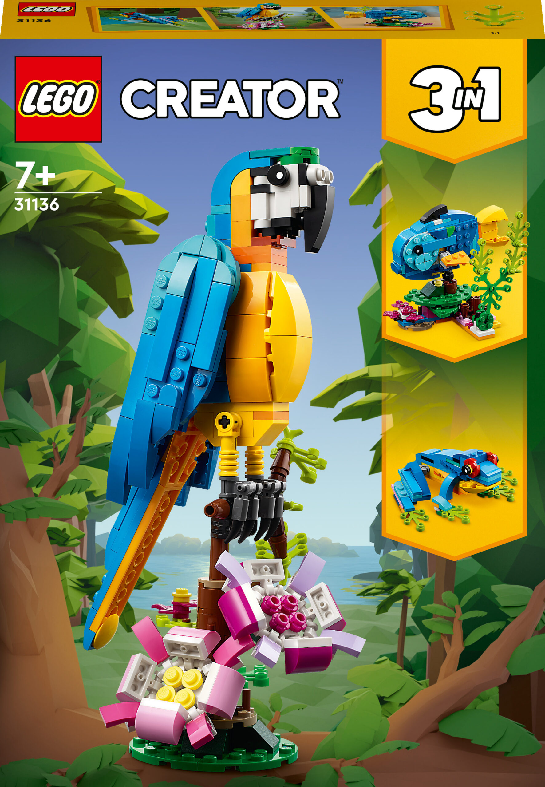 LEGO Creator 31136 - Eksootiline papagoi