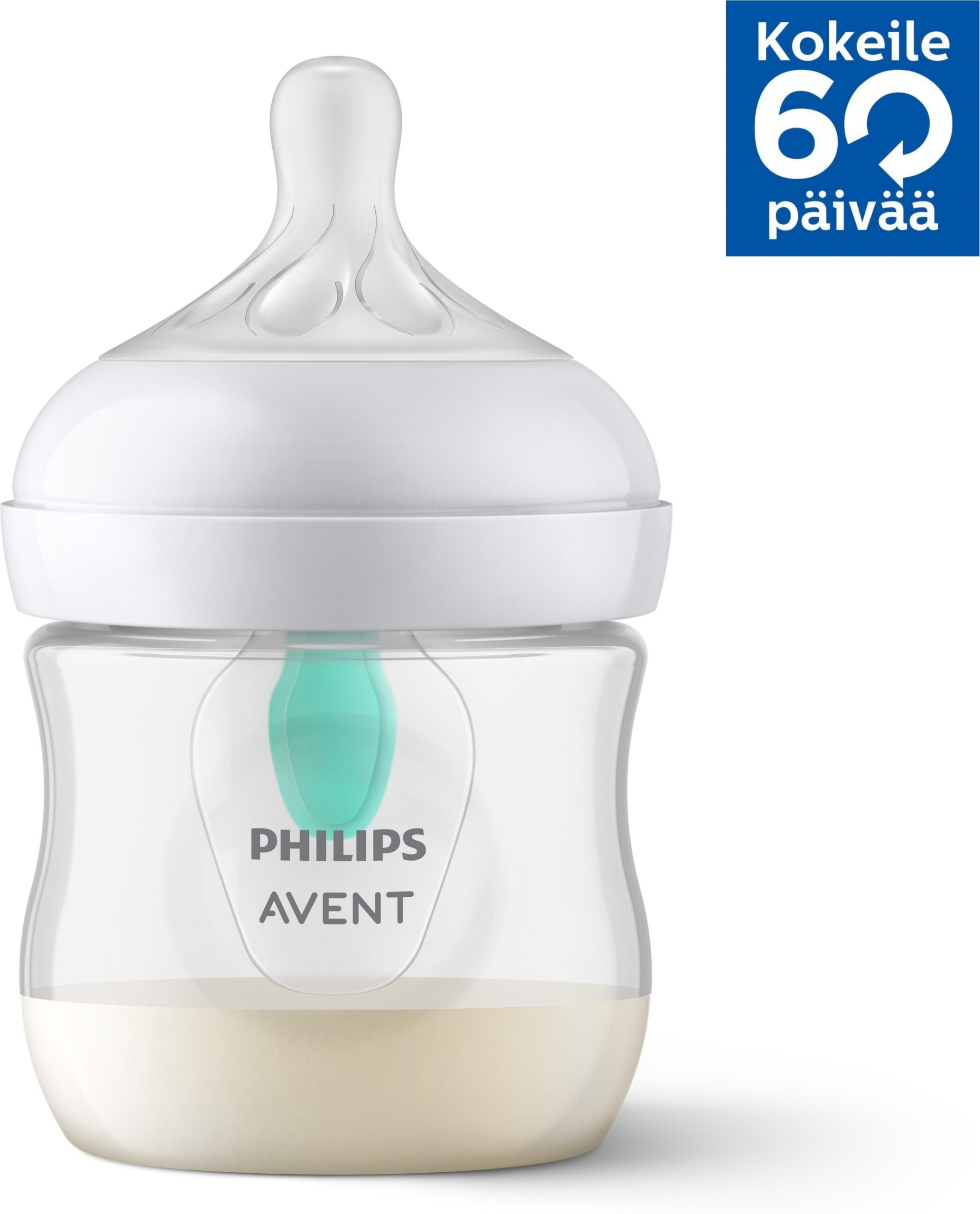 Philips Avent SCY670/01 Natural Response õhuvaba lutipudel, 125 ml