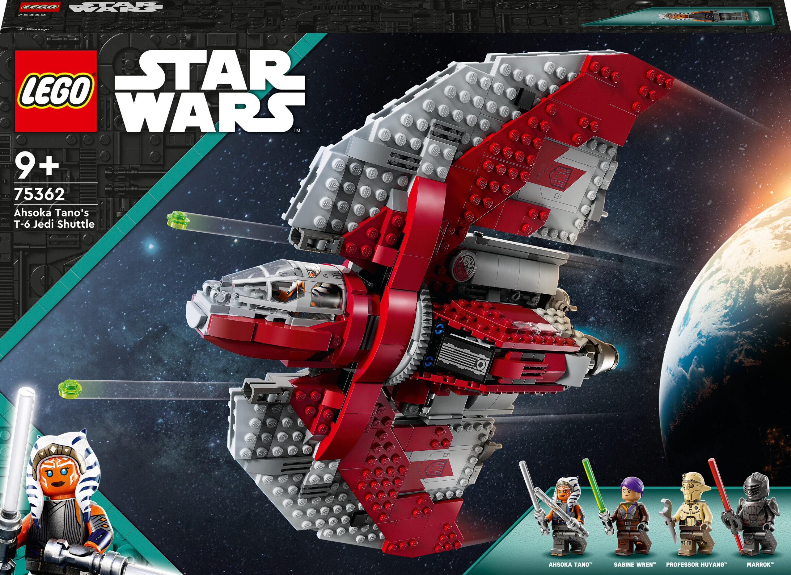 LEGO Star Wars 75362 - Ahsoka Tano T-6 Jedi laev