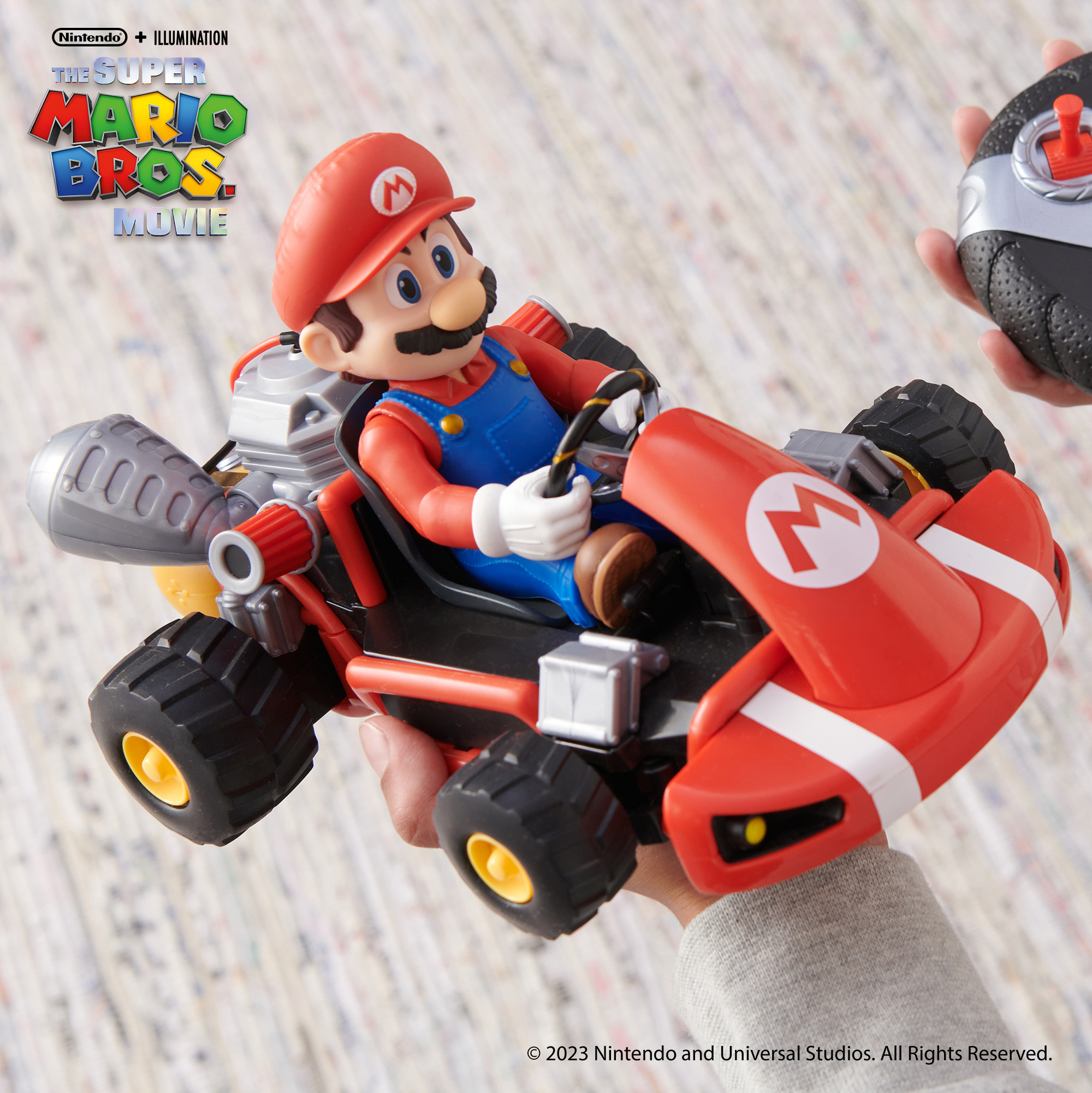 Nintendo Super Mario Bros Movie - Super Mario Rumble kaugjuhtimisega sõiduk