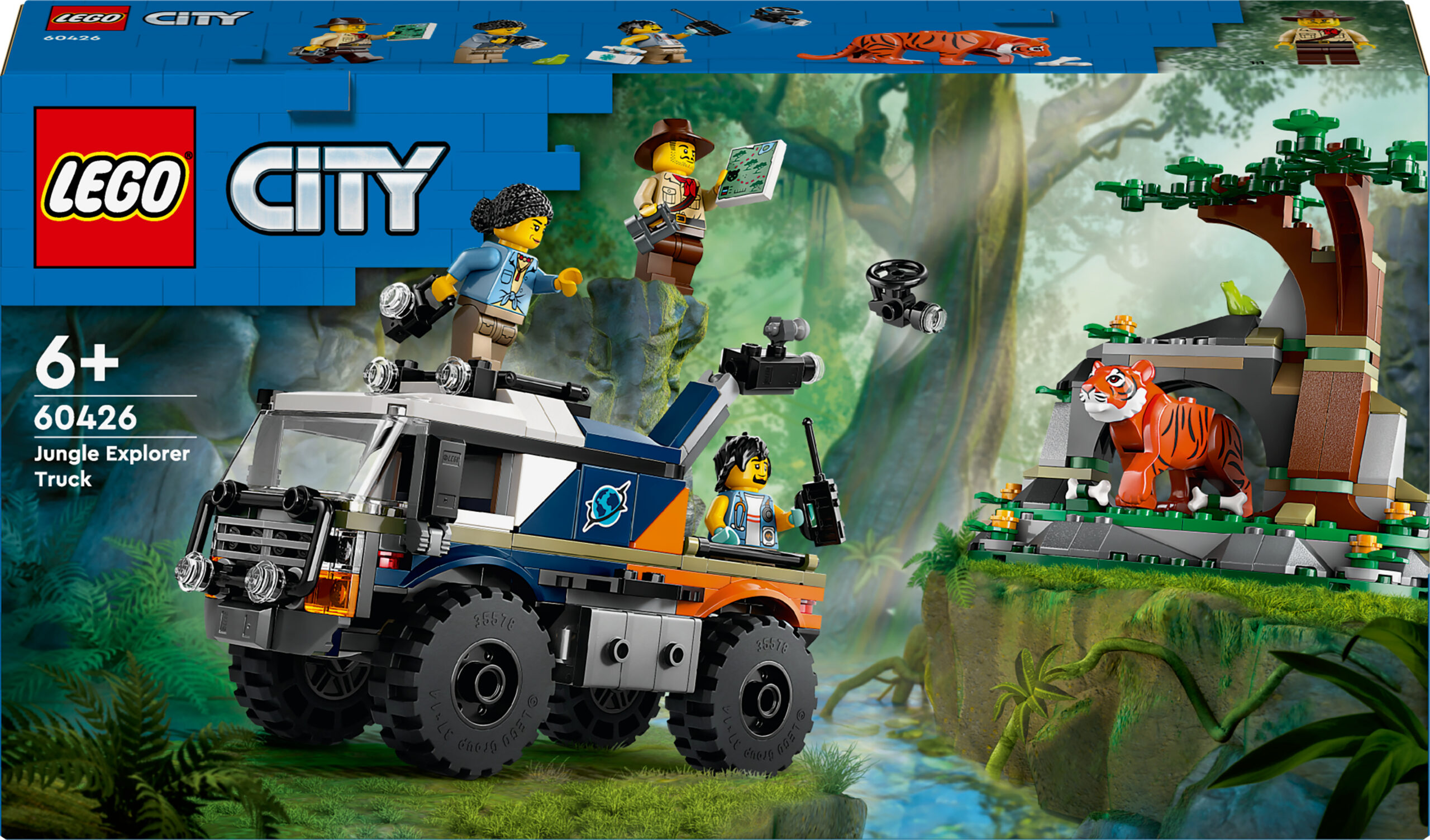 LEGO City Exploration 60426 - Džungliuurija maastikuauto
