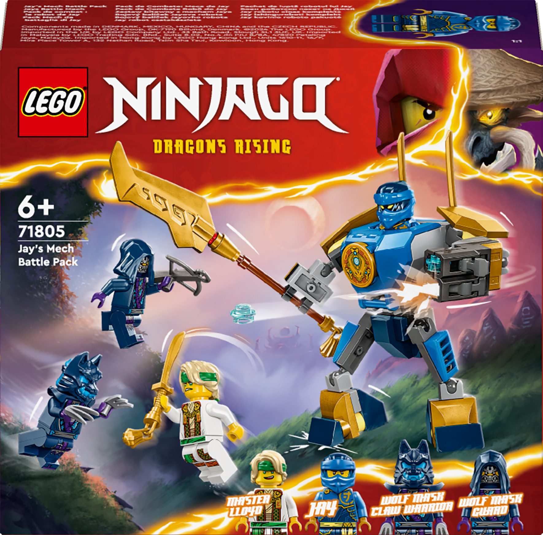 LEGO Ninjago 71805 - Jay roboti lahingukomplekt