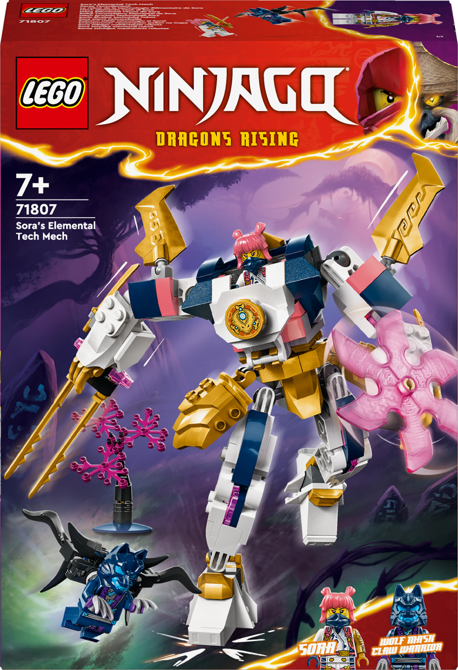 LEGO Ninjago 71807 - Sora tehnoelementide robot