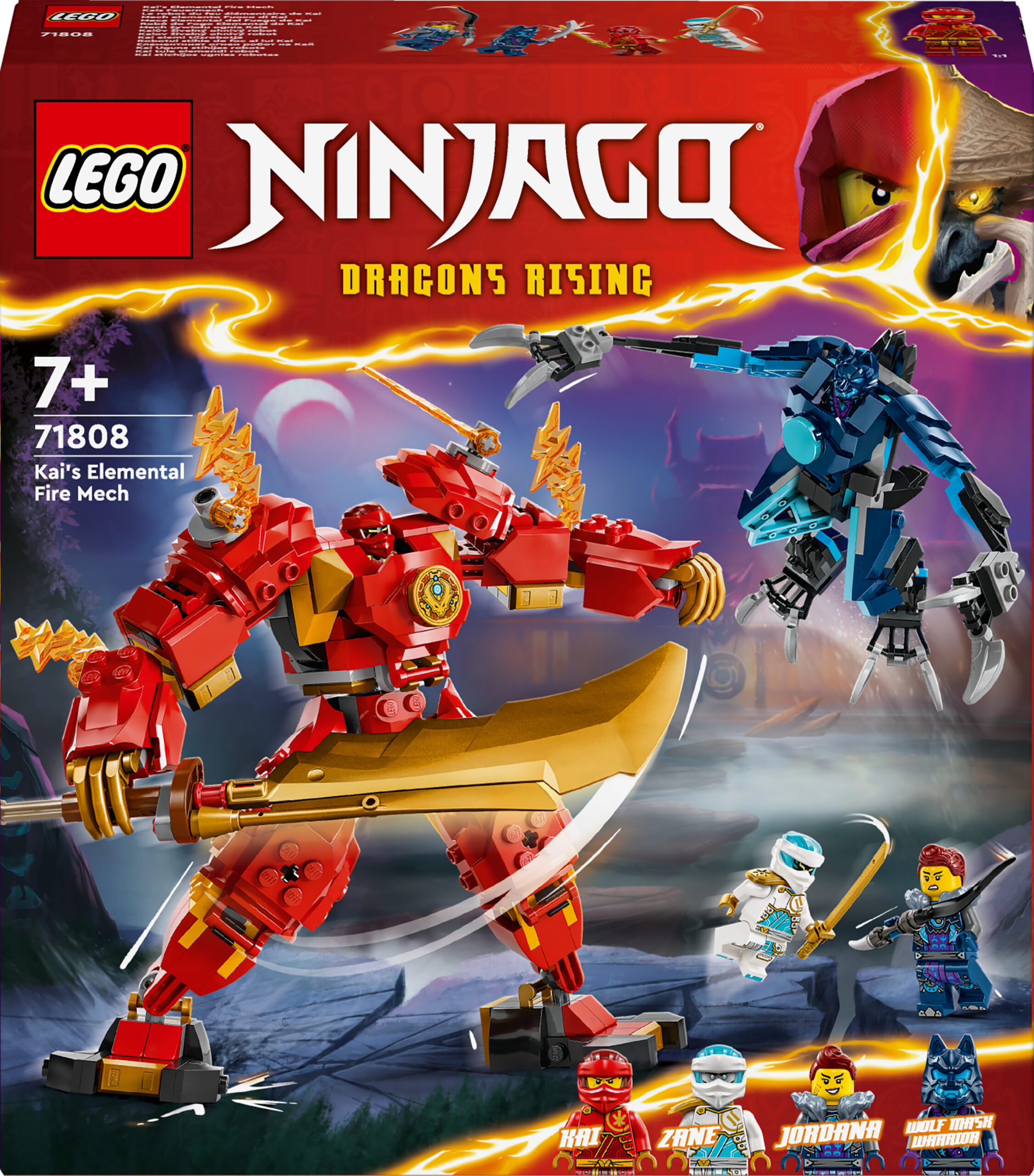 LEGO Ninjago 71808 - Kai tuleelementaarrobot