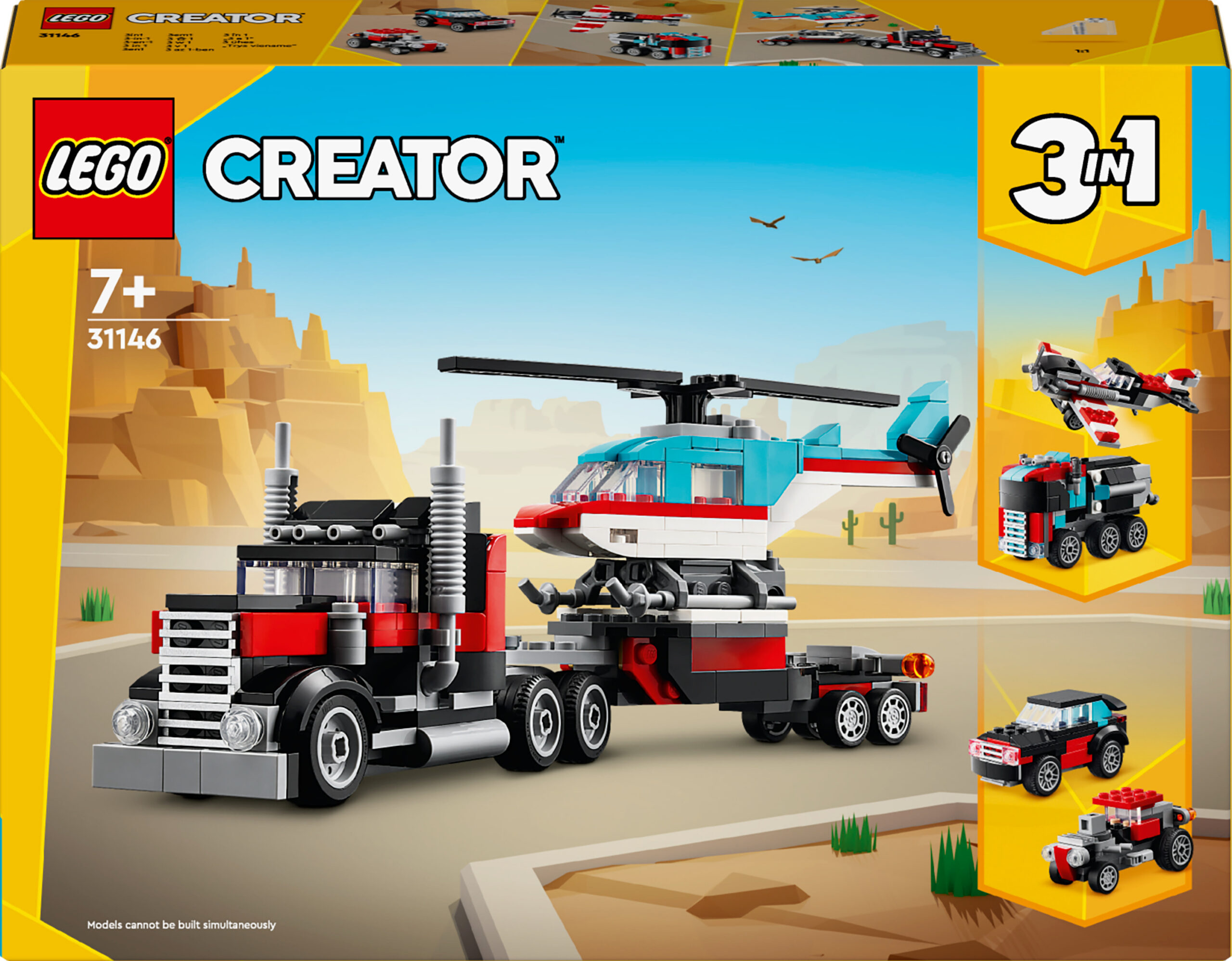 LEGO Creator 31146 - pikap ja helikopter