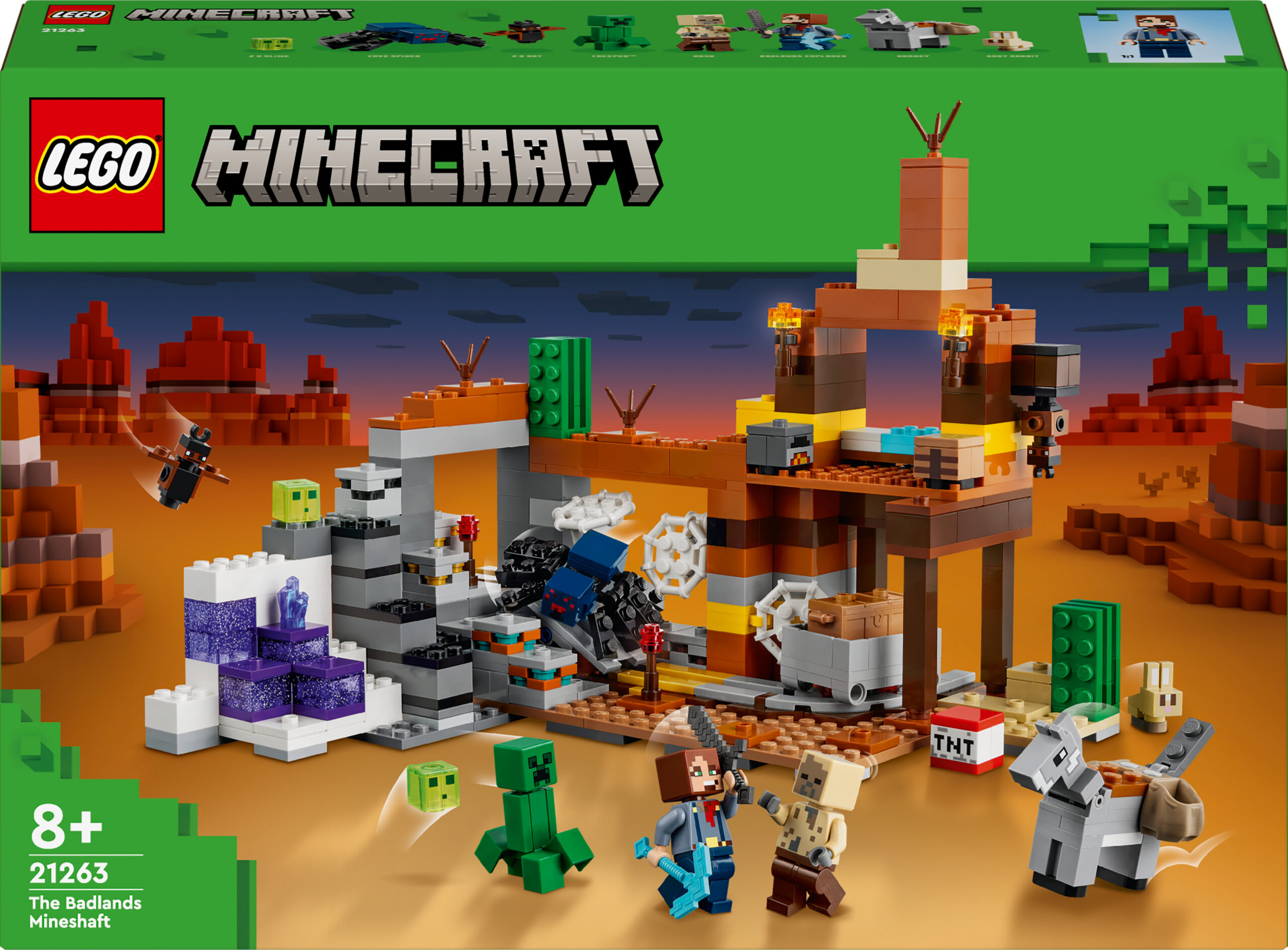 LEGO Minecraft 21263 - Kõrbekaevanduse šaht