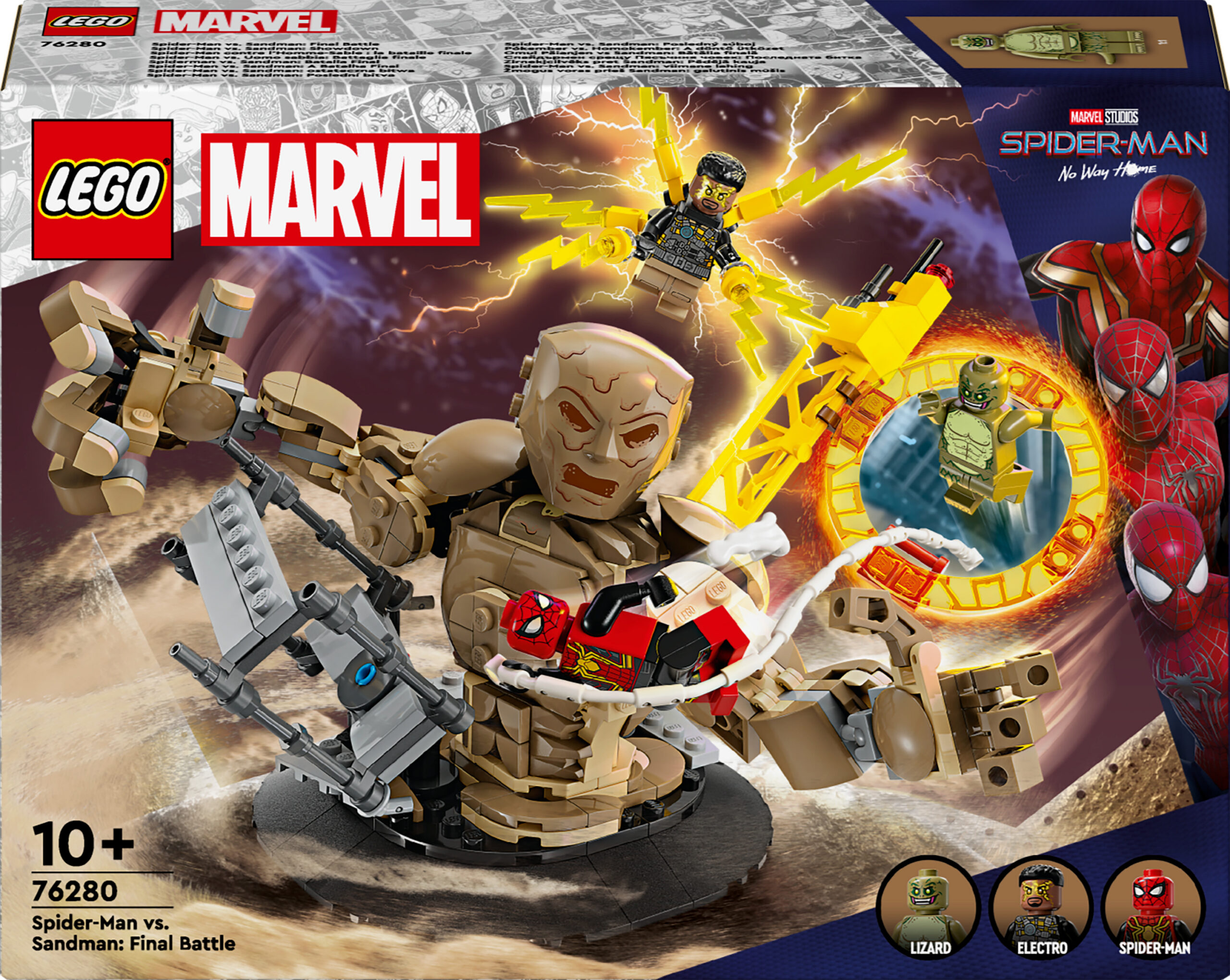 LEGO Super Heroes Marvel 76280 - Ämblikmees vs. Liivamees: Viimane lahing