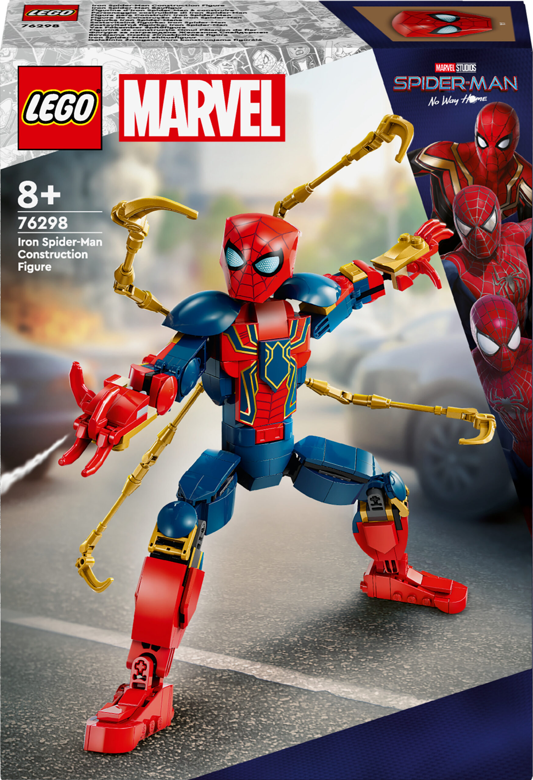 LEGO Super Heroes Marvel 76298 - Kokkupandav Raudne Ämblikmehe kuju