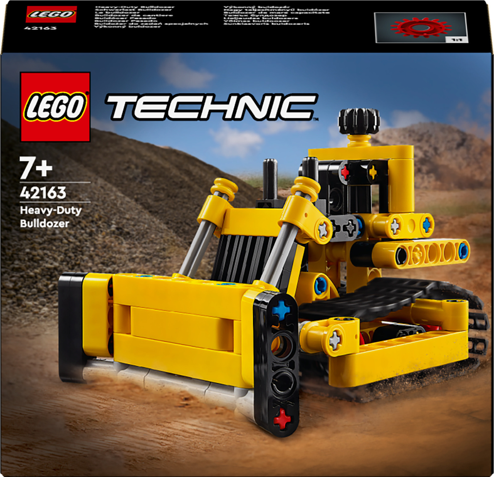 LEGO Technic 42163 - Tugevdatud buldooser