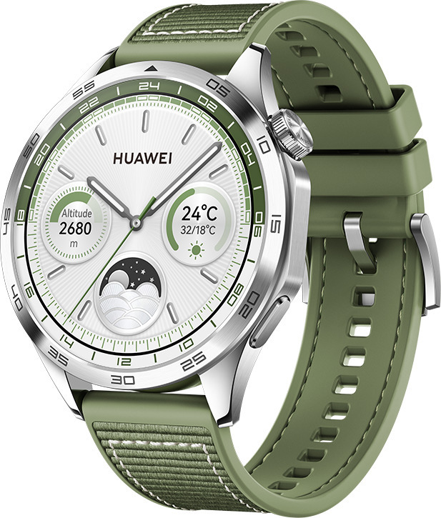 Huawei Watch GT4 Active nutikell, 46 mm, roheline