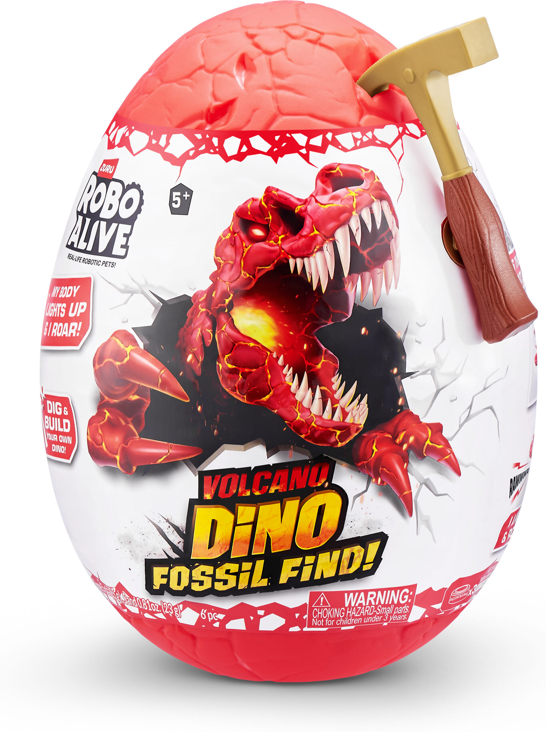 Robo Alive Dino Fossil Find S2 - üllatusmuna, vulkaan