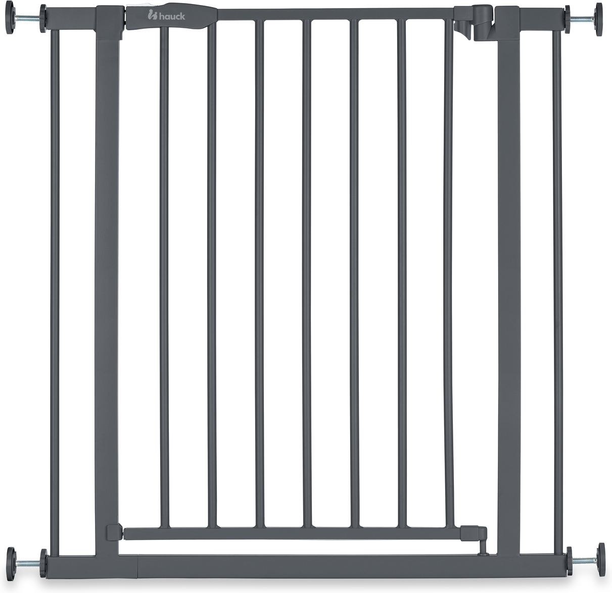 Hauck Open N Stop 2 turvavärav, 75–80 cm, tumehall