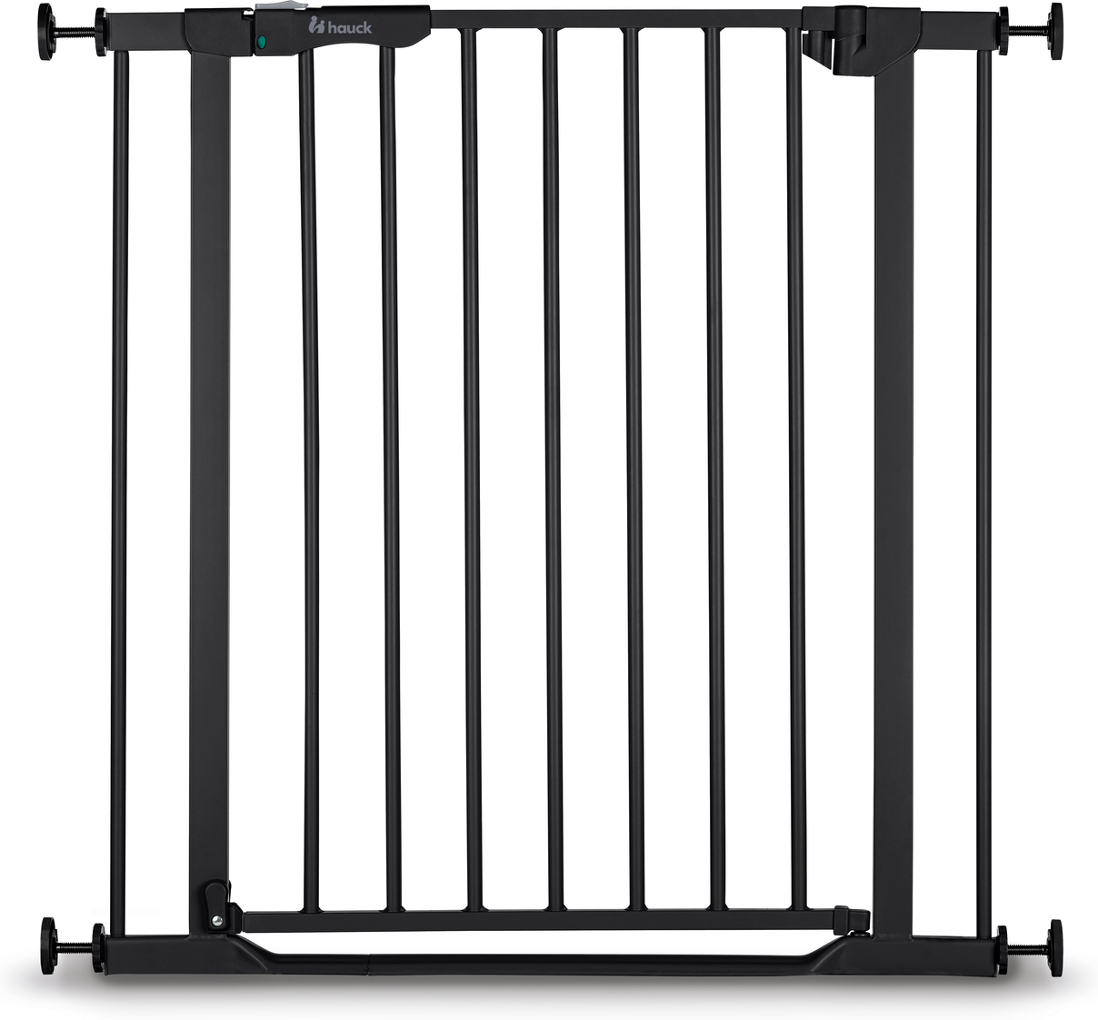 Hauck Clear Step Autoclose 2 turvavärav, 75–80 cm, must