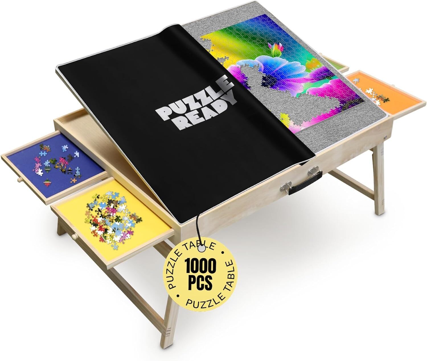 Puzzle Ready - Puslelaud jalgadega, 1000 tükki