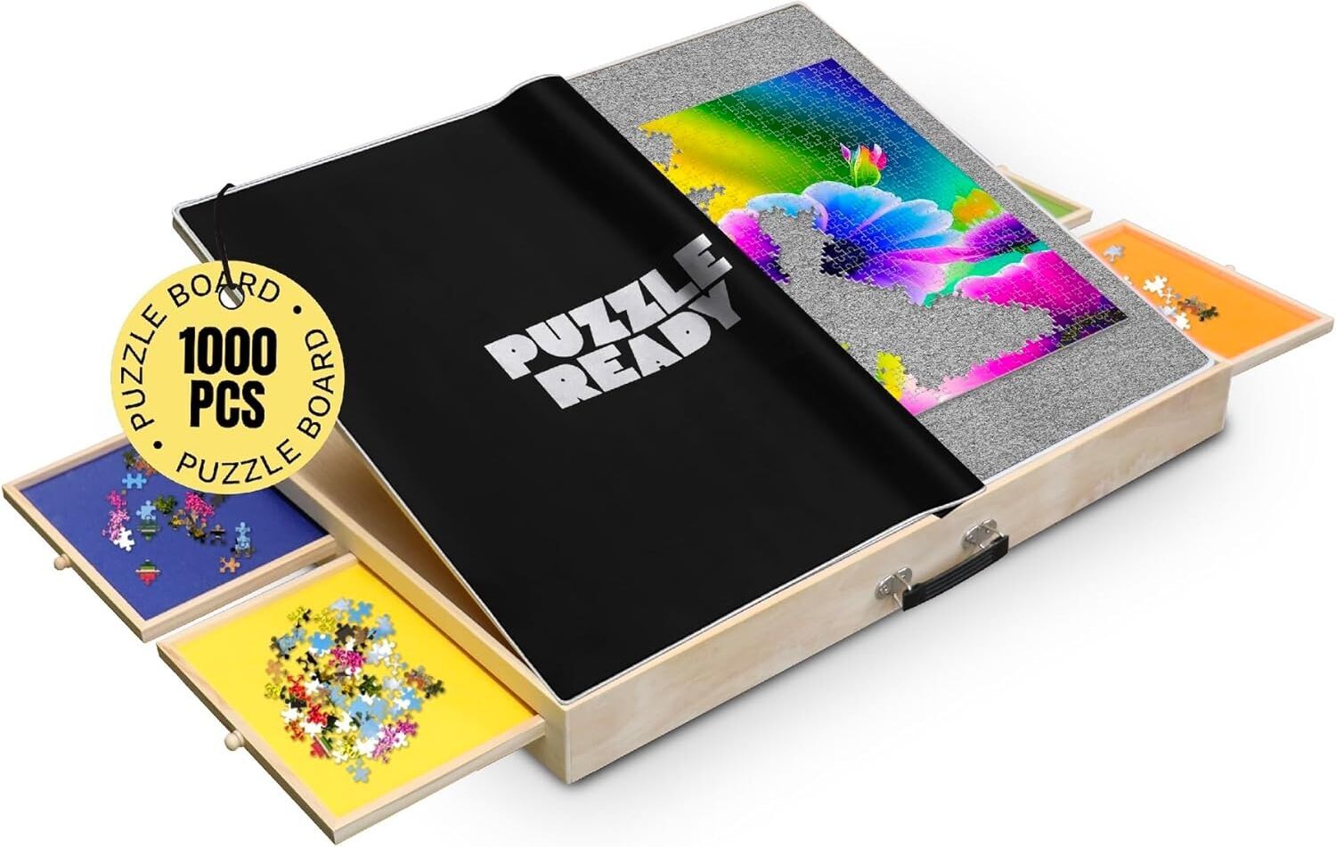 Puzzle Ready - kallutatav puslelaud, 1000 tükki