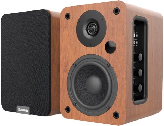 Aiwa ASP-A200 aktiivkõlaripaar, pruun