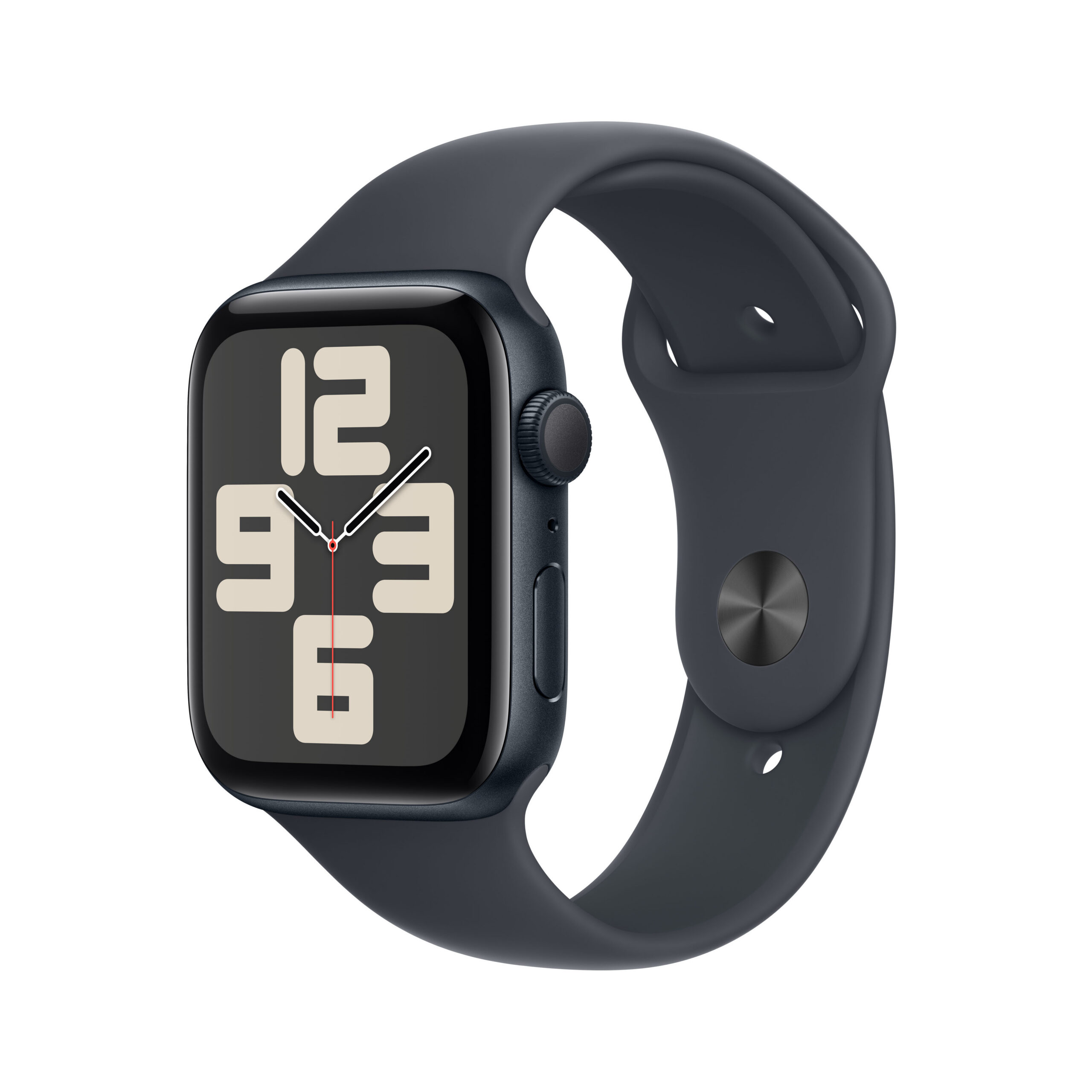 Apple Watch SE (GPS) 44 mm öösinine alumiiniumkorpus öösinise spordirihmaga, M/L (MXEK3)