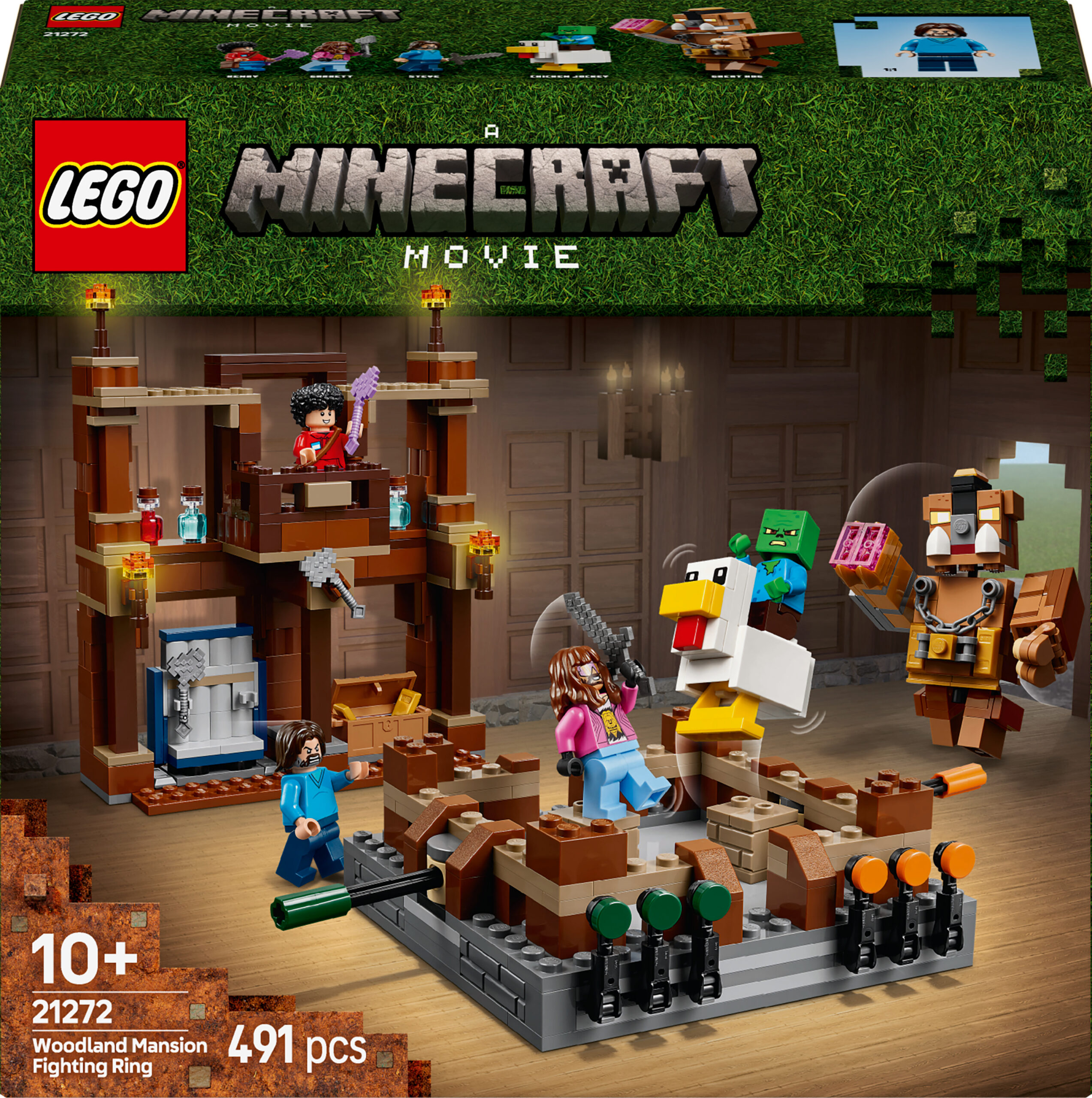 LEGO Minecraft 21272 – Puumaja lahinguareen