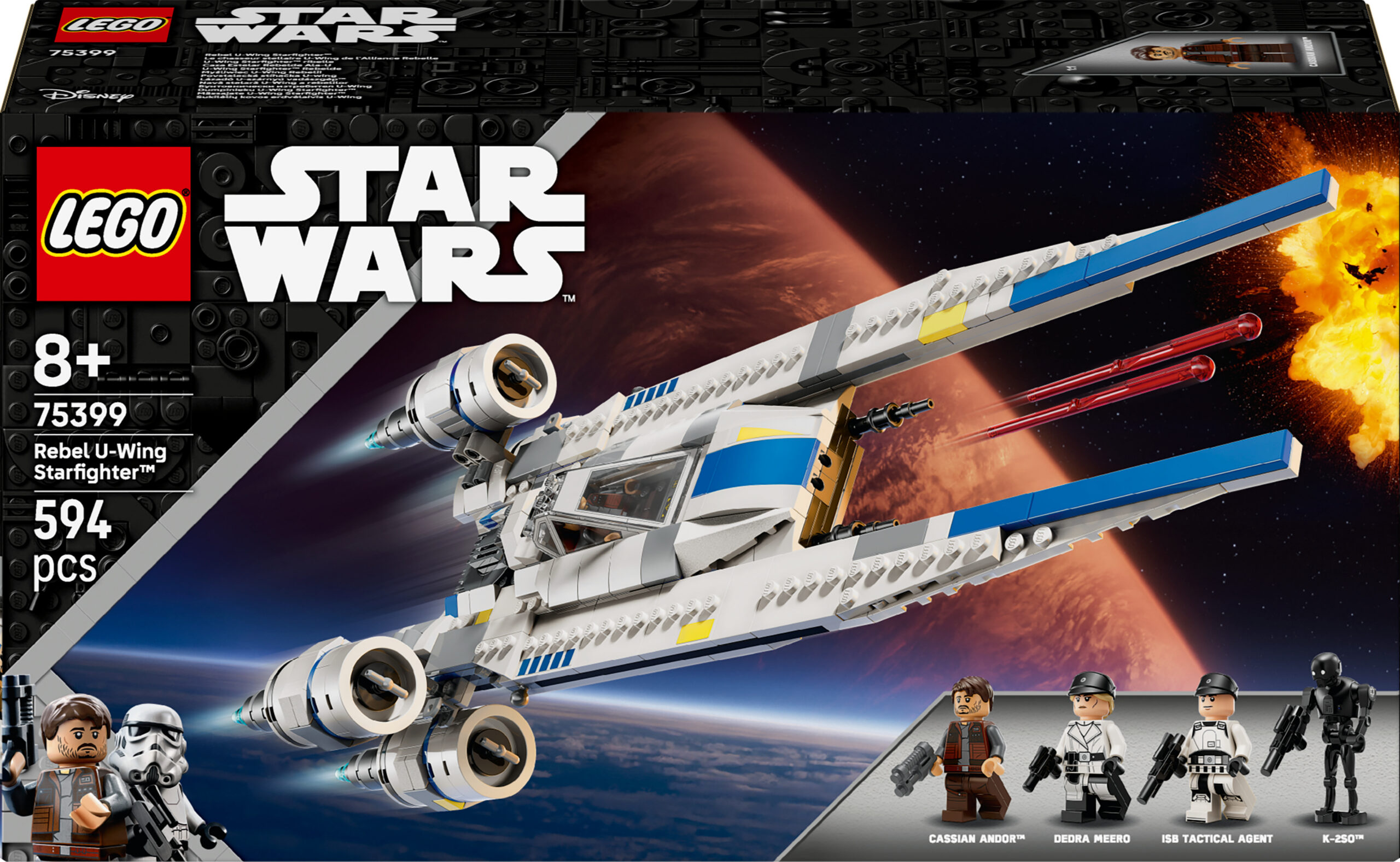 LEGO Star Wars 75399 Mässuliste U-Wing Starfighter