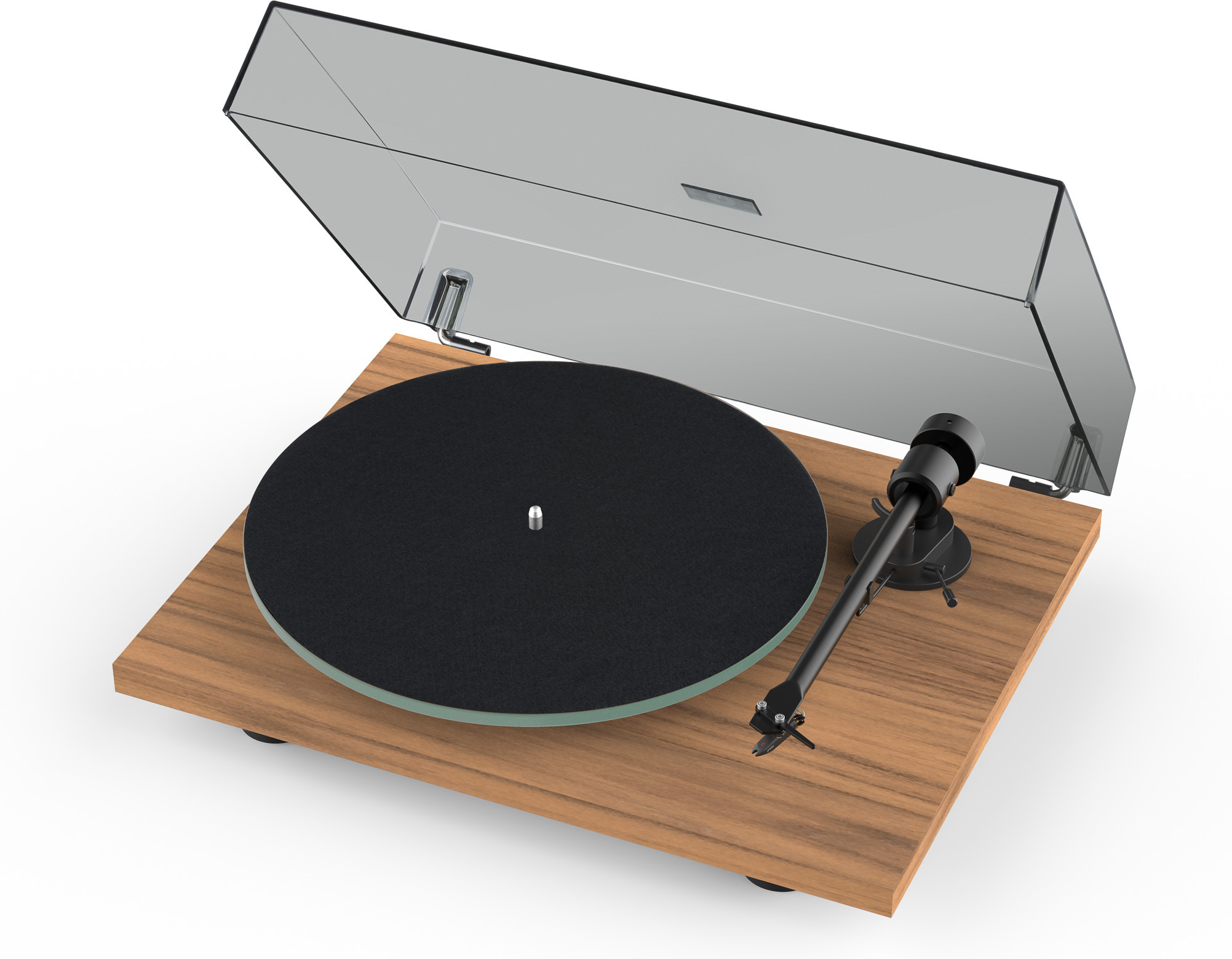 Pro-Ject T1 EVO BT plaadimängija, pähklipuu