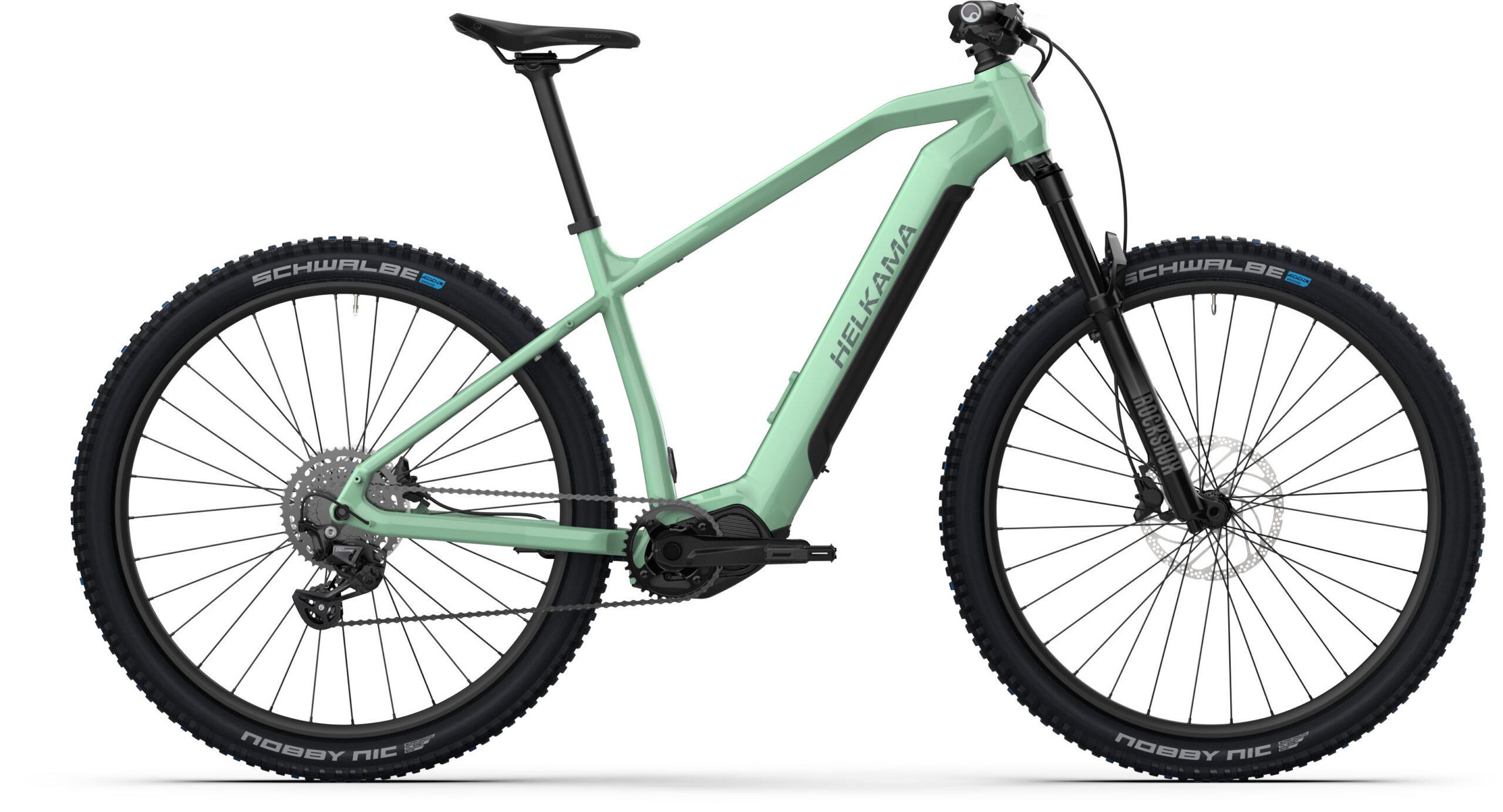 Helkama X elektriratas, (17") 29", 10-käiguline, laguuniroheline