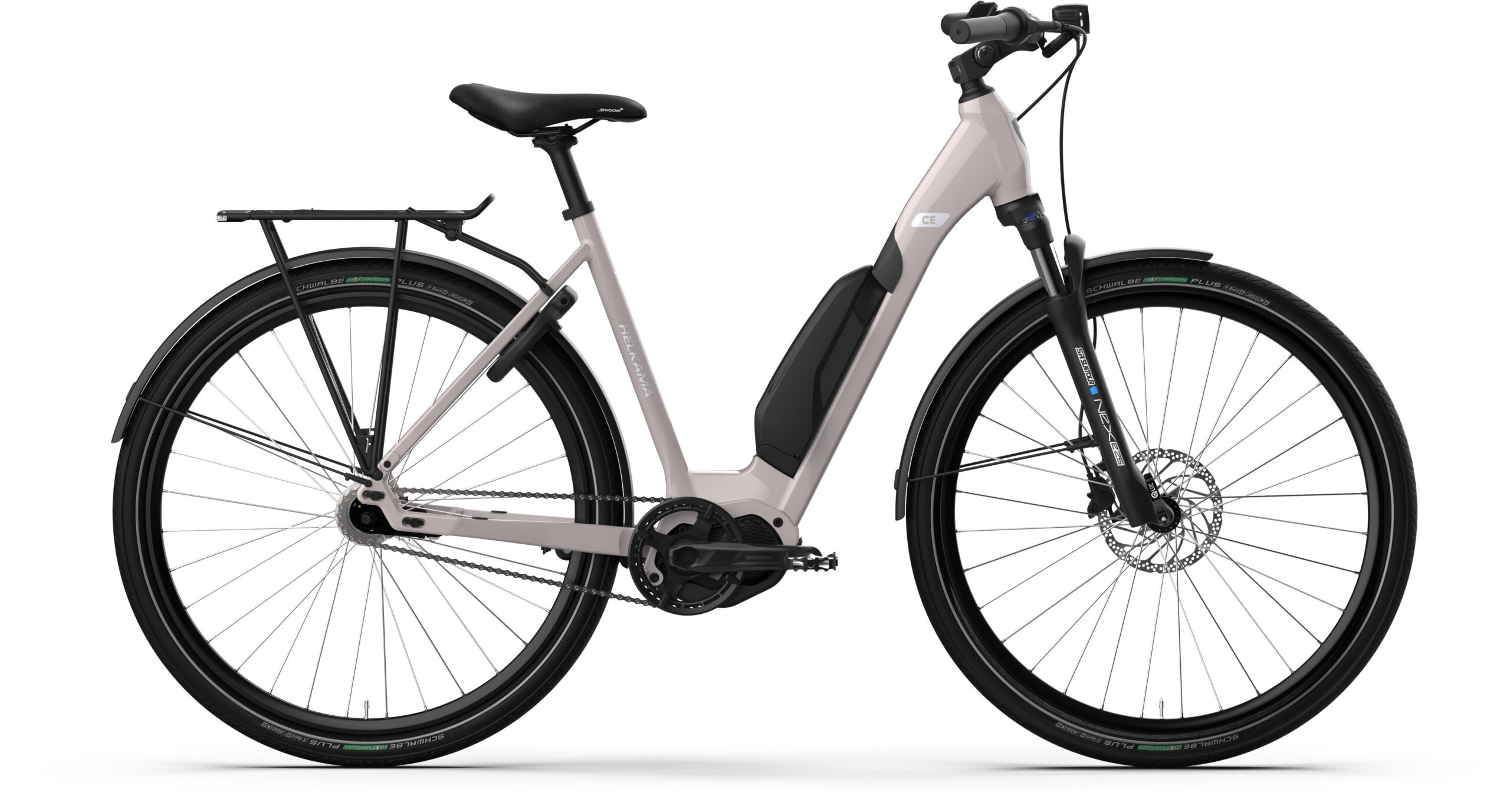 Helkama CE elektriratas, 48 ​​cm, 7-käiguline, hall-lilla