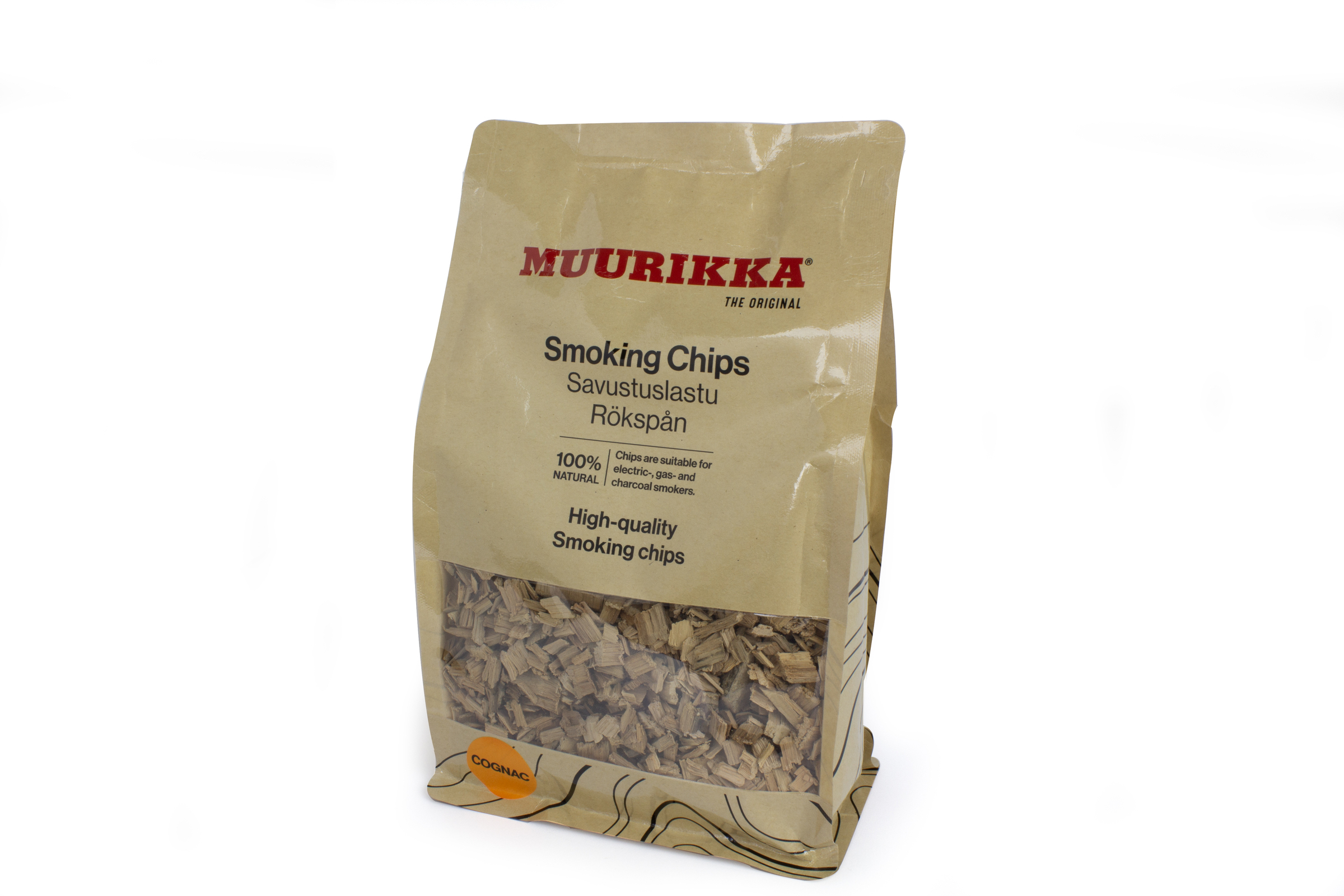 Muurikka suitsulaastud konjakiga, 500 g