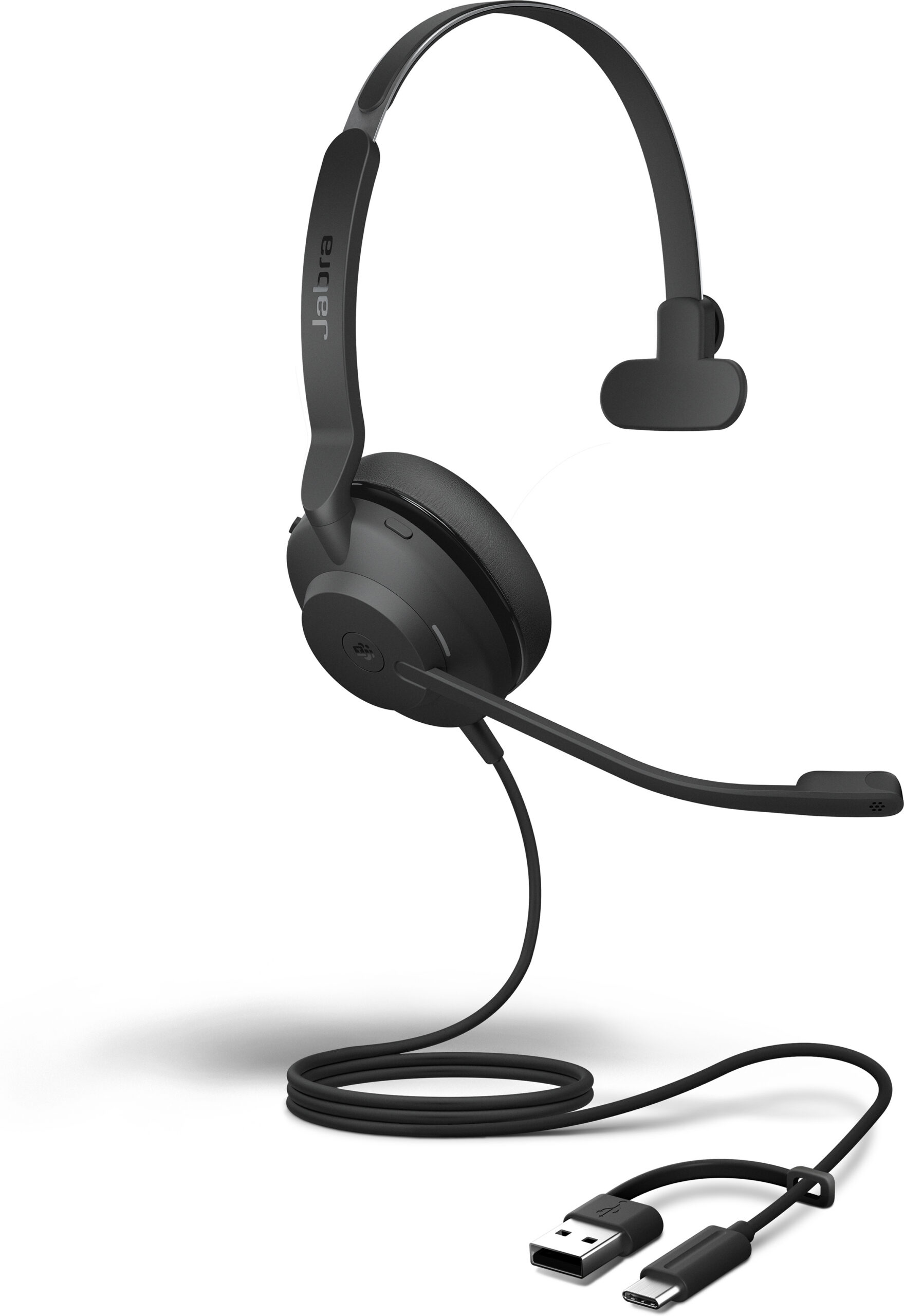 Jabra Evolve2 30 SE, USB C/A, MS Mono peakomplekt
