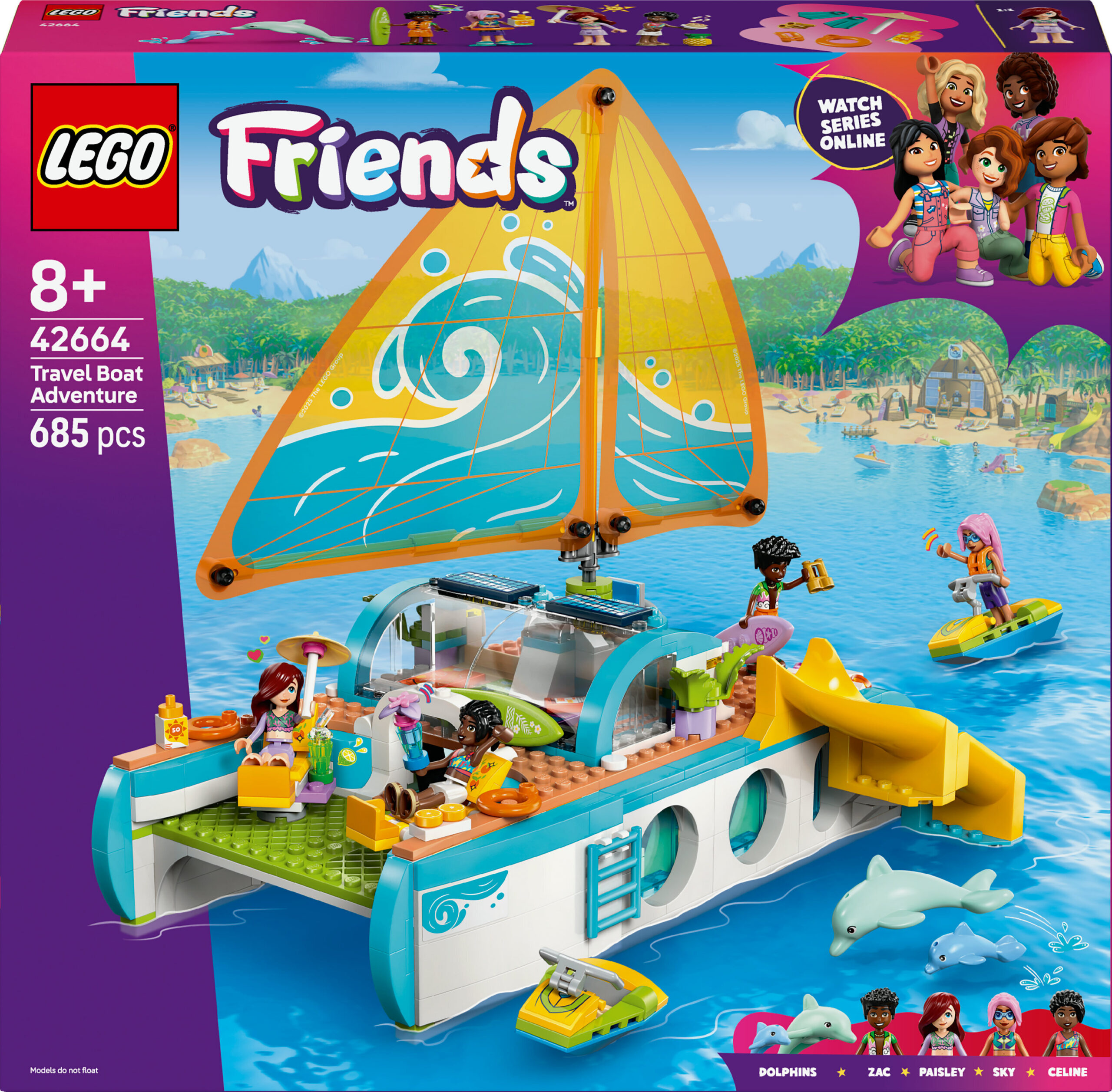 LEGO Friends 42664 - Paadiseiklus