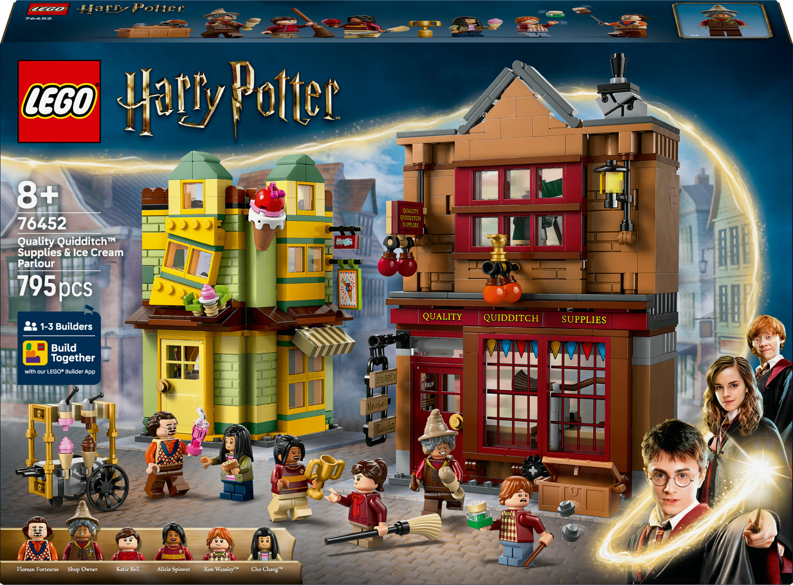 LEGO Harry Potter 76452 Lahedad trikivarustus ja jäätisekohvik