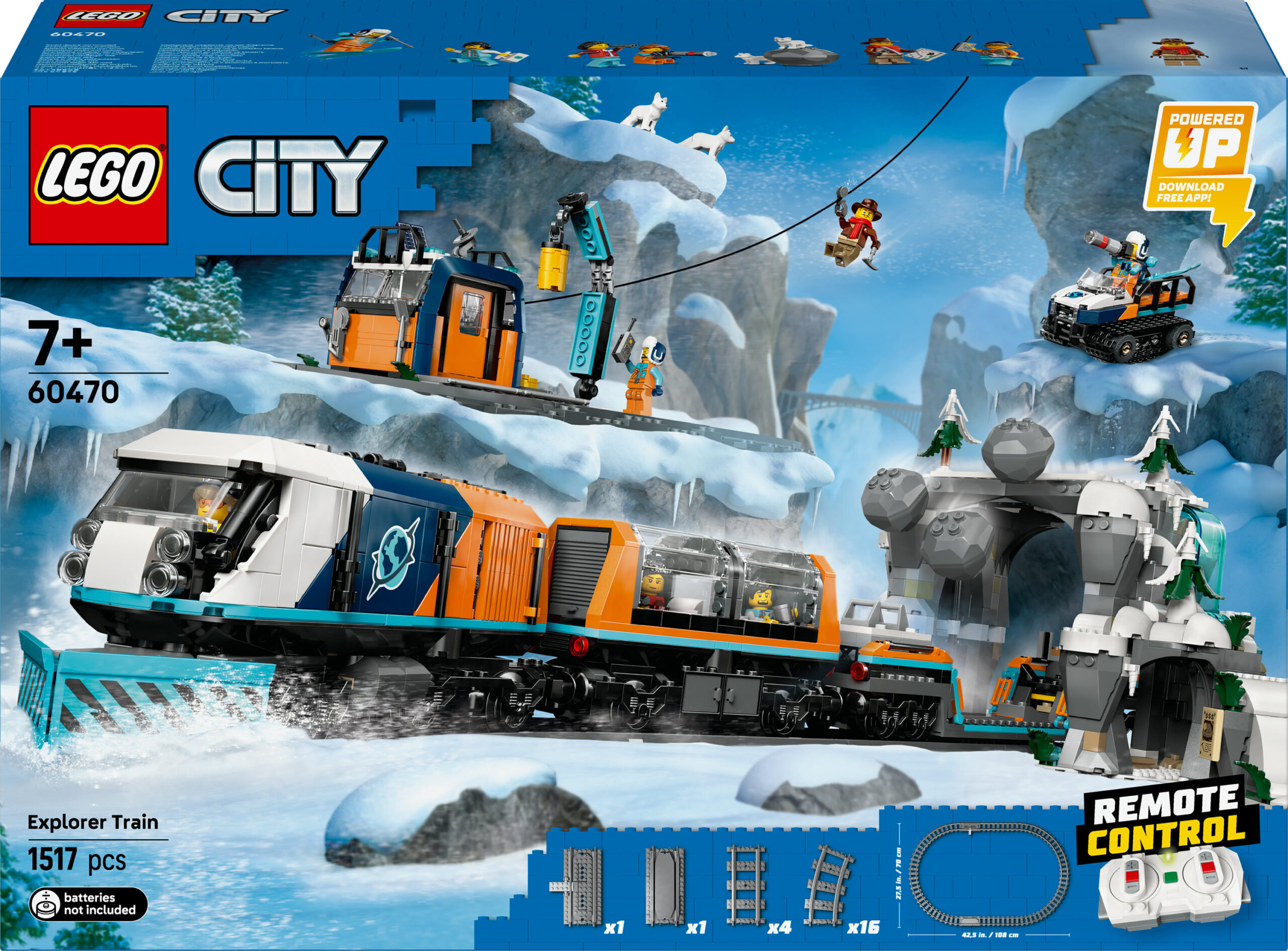 LEGO City 60470 Arktika uurijate ekspress