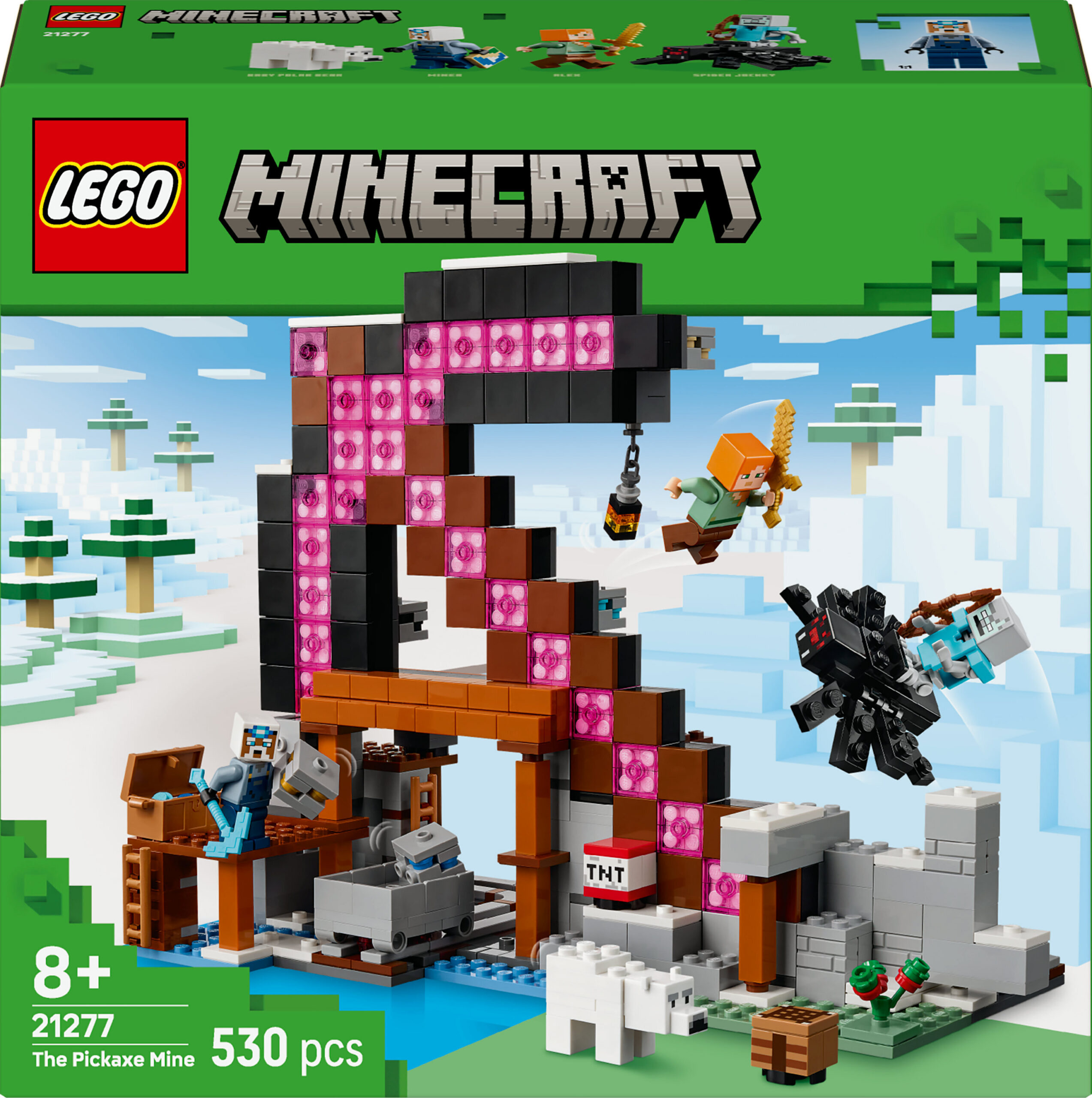 LEGO Minecraft 21277 Metsanduskaevandus